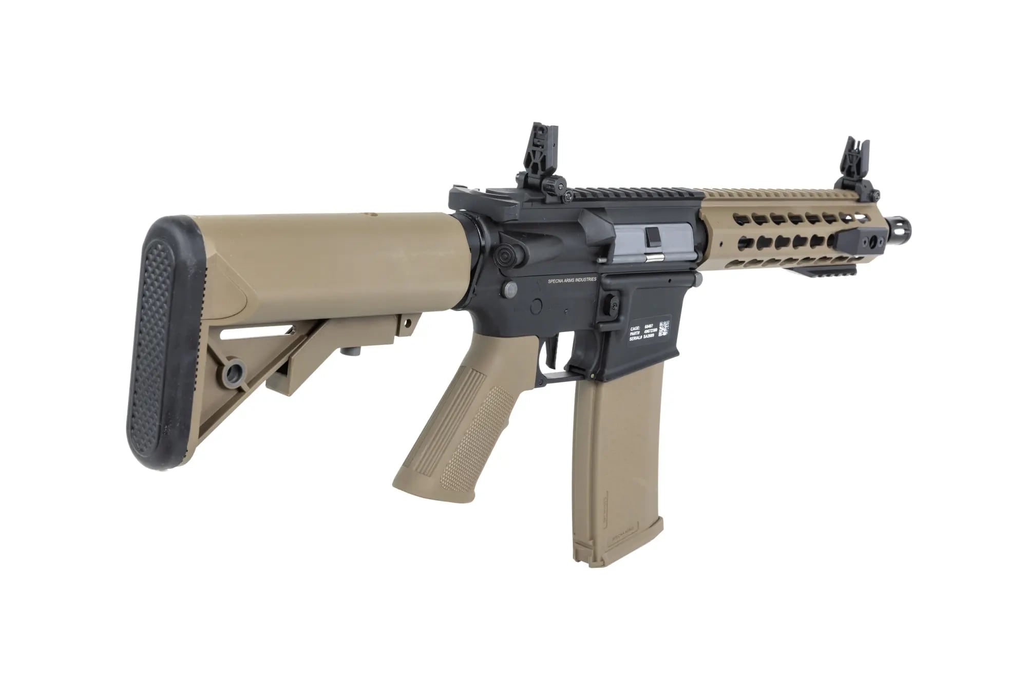 Karabinek szturmowy AEG Specna Arms SA-C08 CORE HAL ETU Gen.2 - Half-Tan