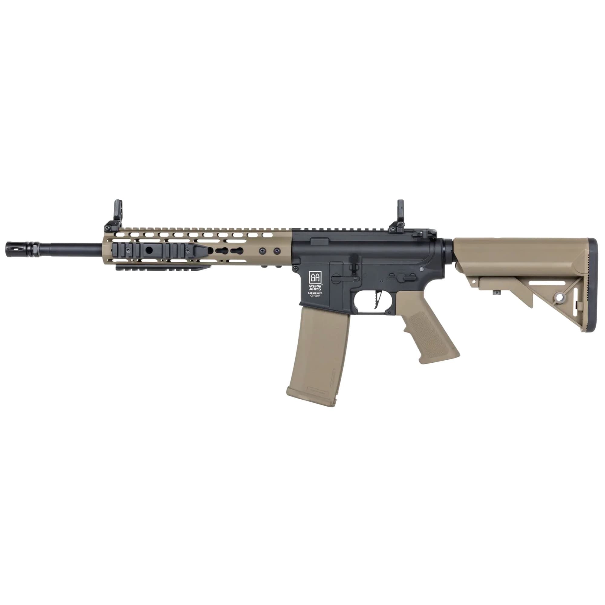 Karabinek szturmowy AEG Specna Arms SA-C09 CORE HAL ETU Gen.2 - Half-Tan