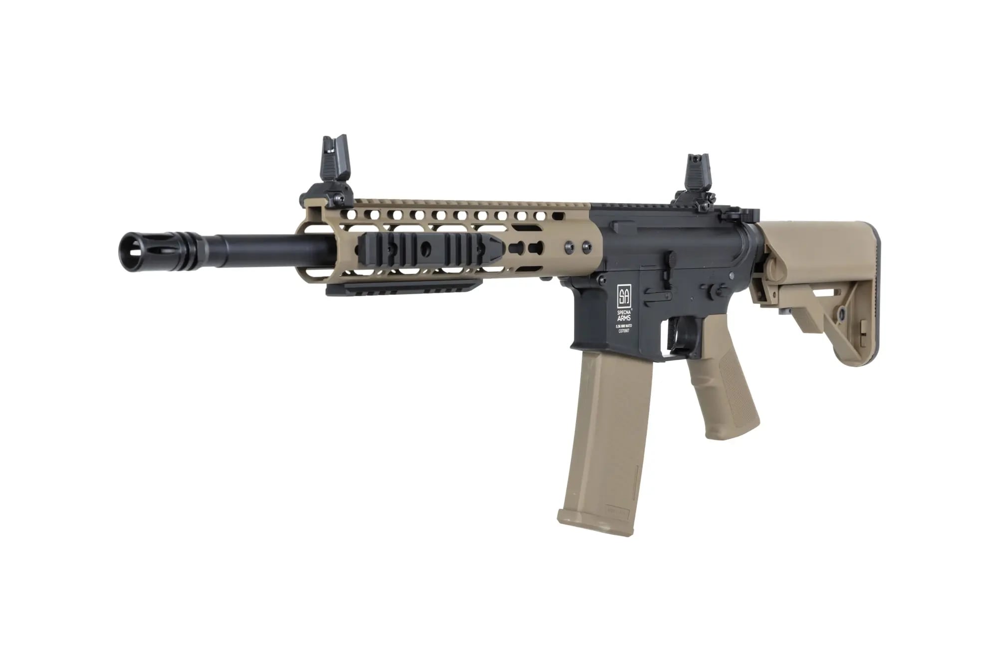Karabinek szturmowy AEG Specna Arms SA-C09 CORE HAL ETU Gen.2 - Half-Tan