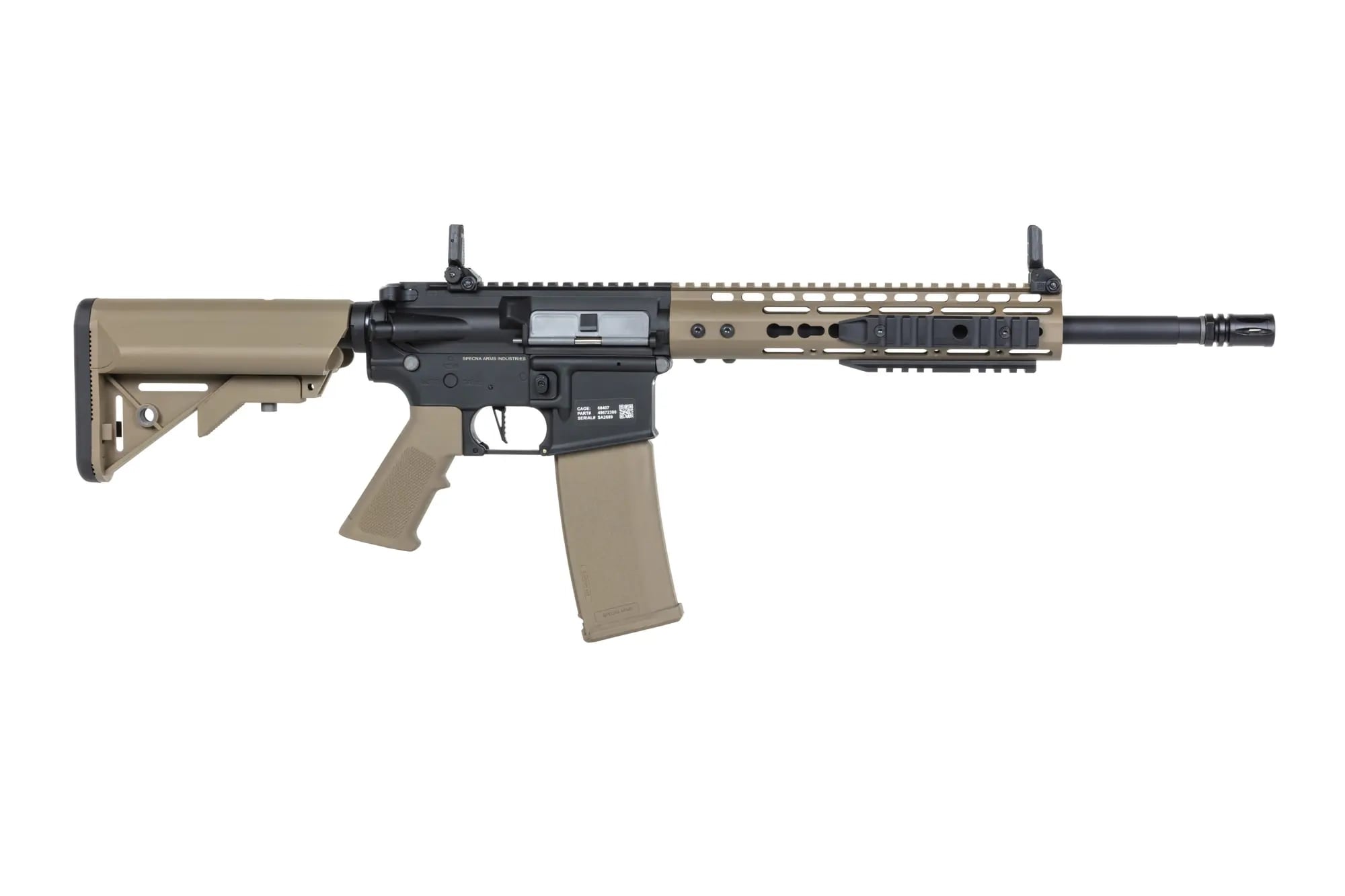Karabinek szturmowy AEG Specna Arms SA-C09 CORE HAL ETU Gen.2 - Half-Tan