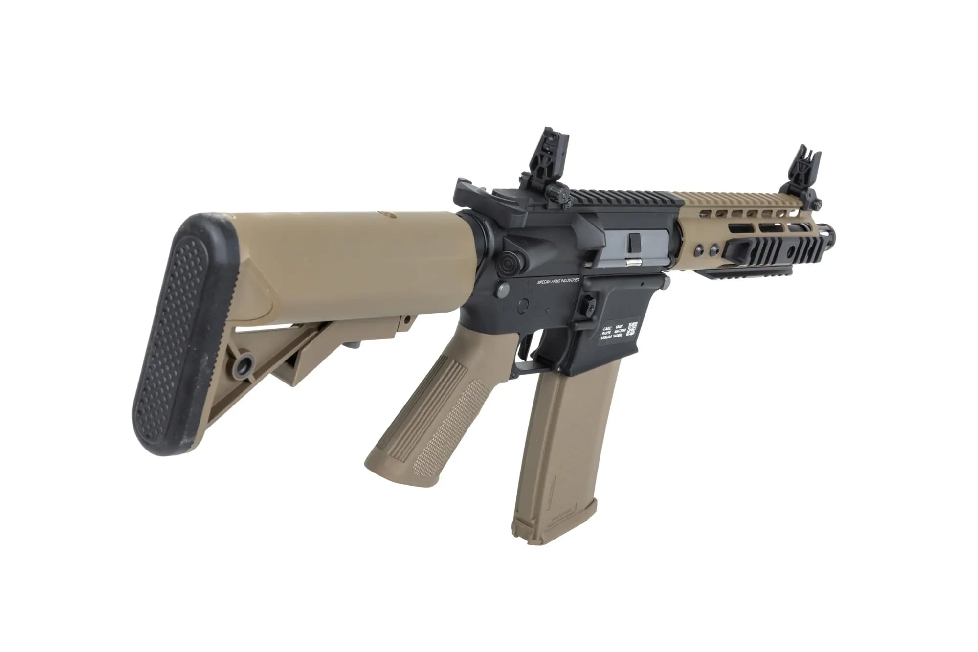 Karabinek szturmowy AEG Specna Arms SA-C12 CORE HAL ETU Gen.2 - Half-Tan