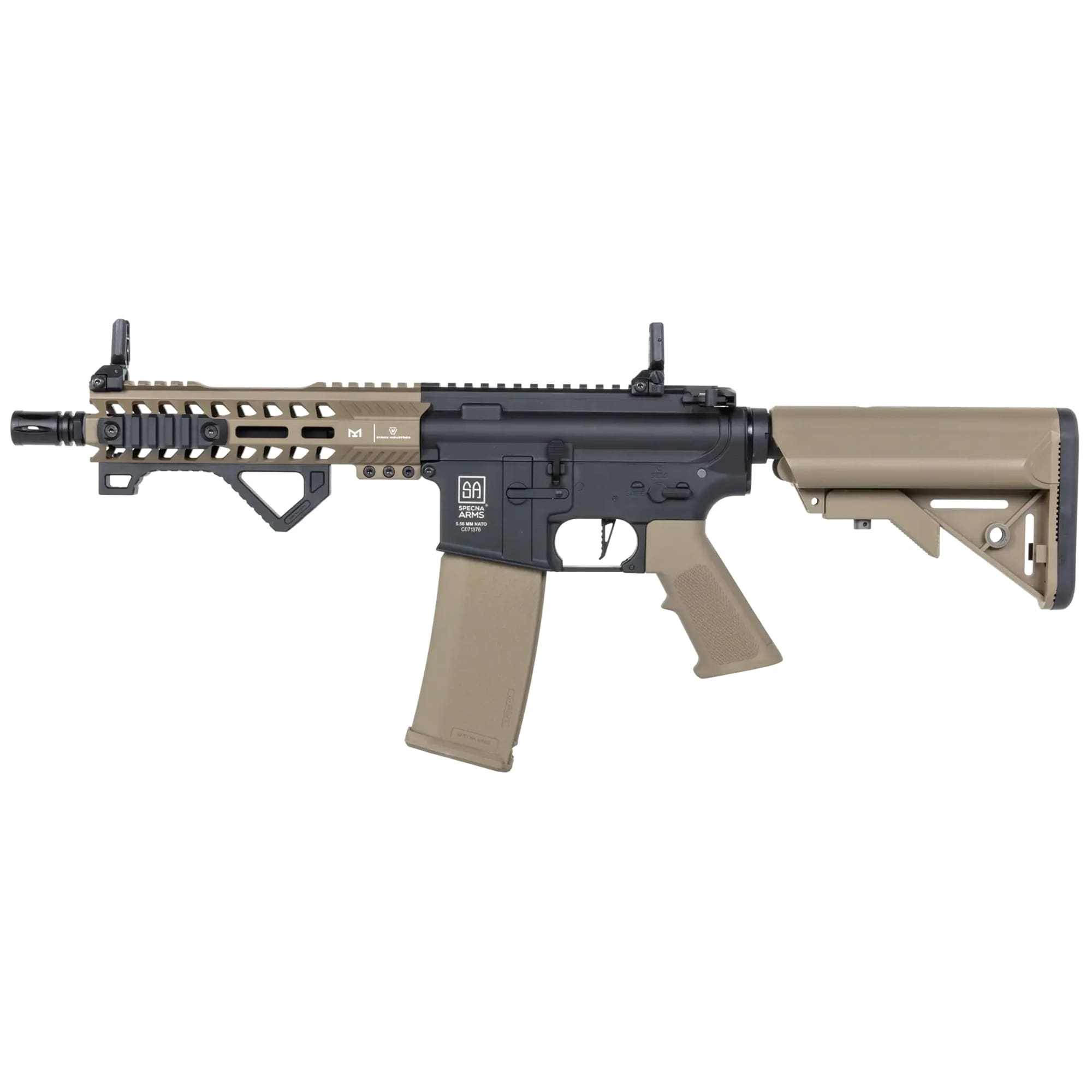 Karabinek szturmowy AEG Specna Arms SA-C17 CORE HAL ETU Gen.2 - Half-Tan