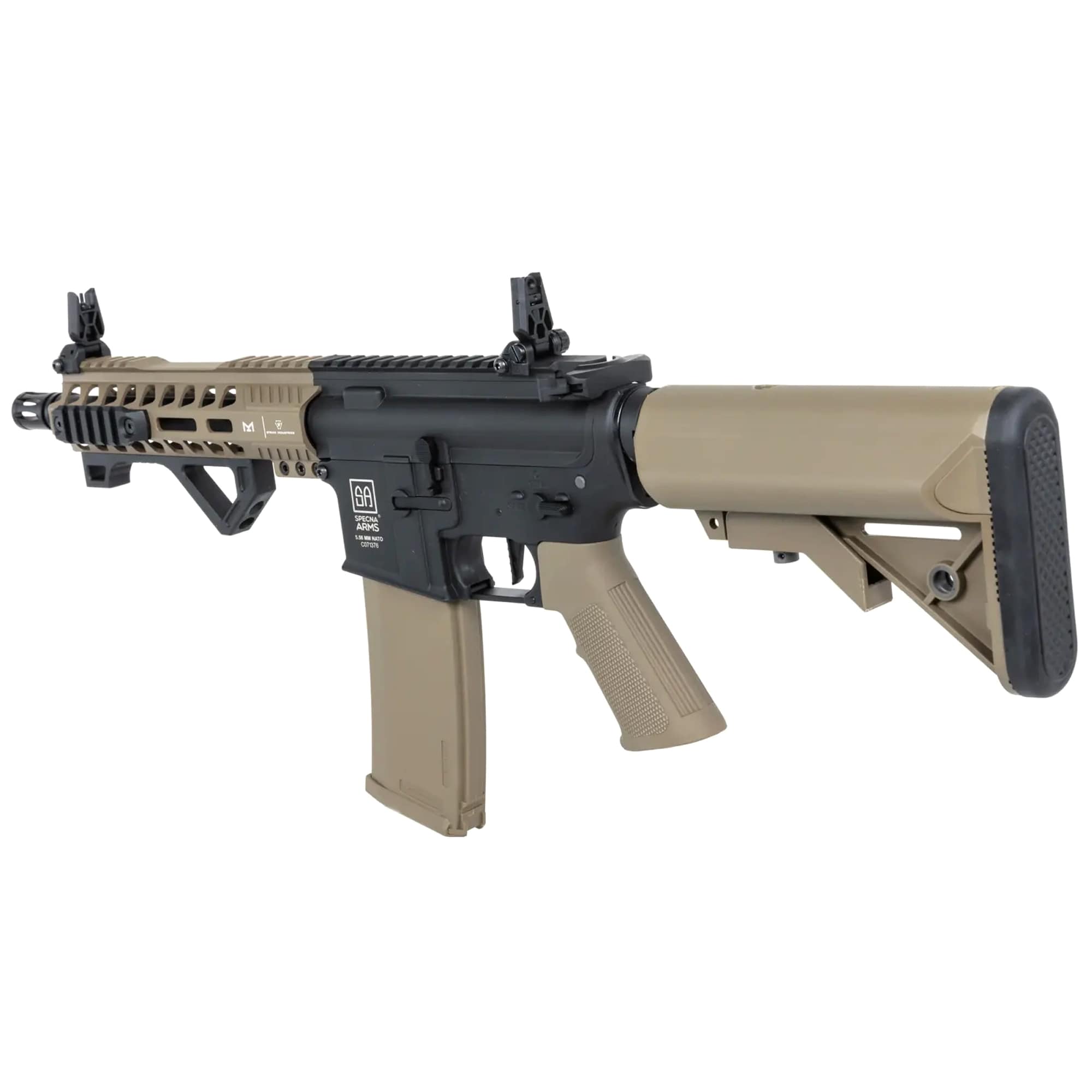 Karabinek szturmowy AEG Specna Arms SA-C17 CORE HAL ETU Gen.2 - Half-Tan