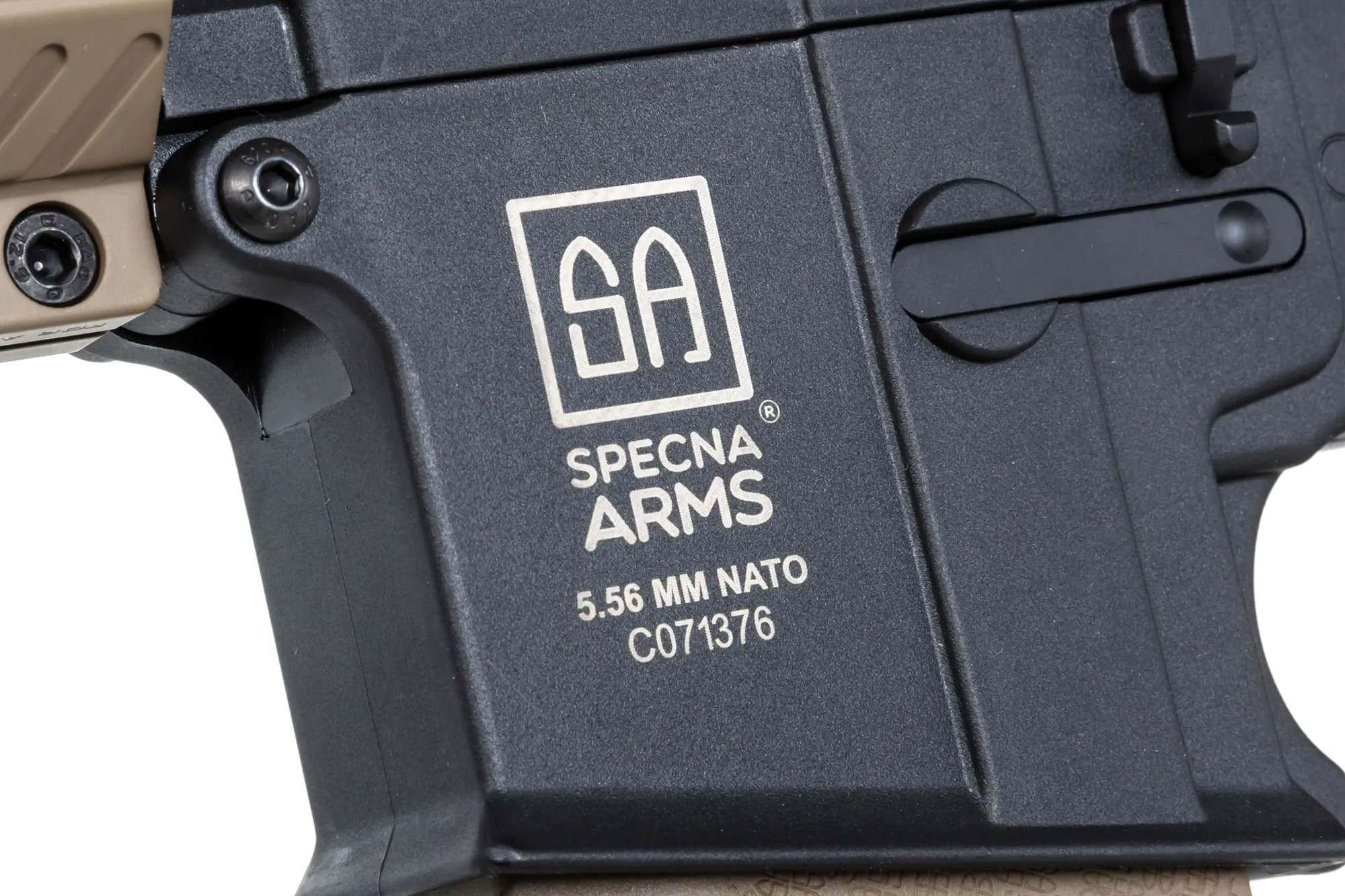 Karabinek szturmowy AEG Specna Arms SA-C17 CORE HAL ETU Gen.2 - Half-Tan