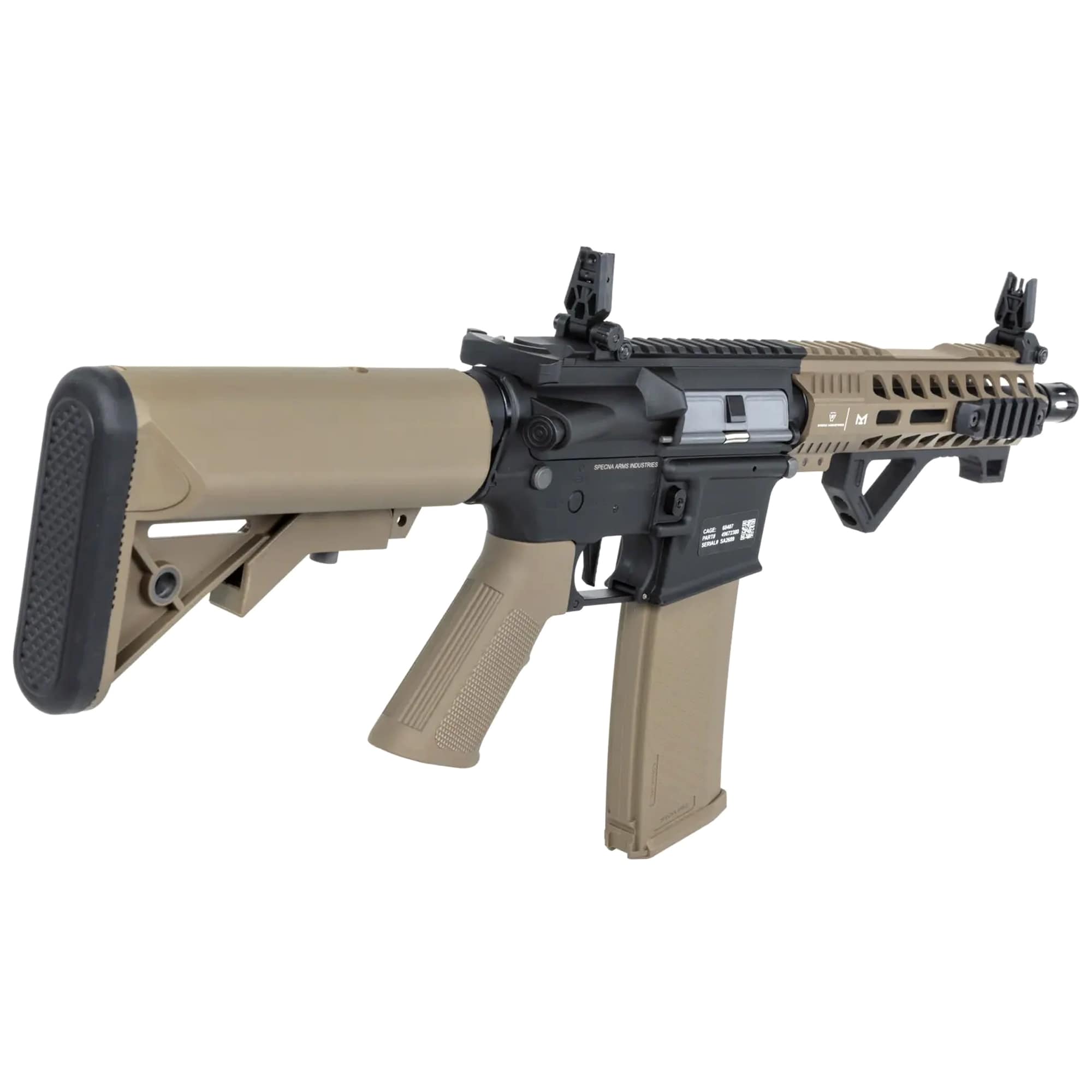 Karabinek szturmowy AEG Specna Arms SA-C17 CORE HAL ETU Gen.2 - Half-Tan