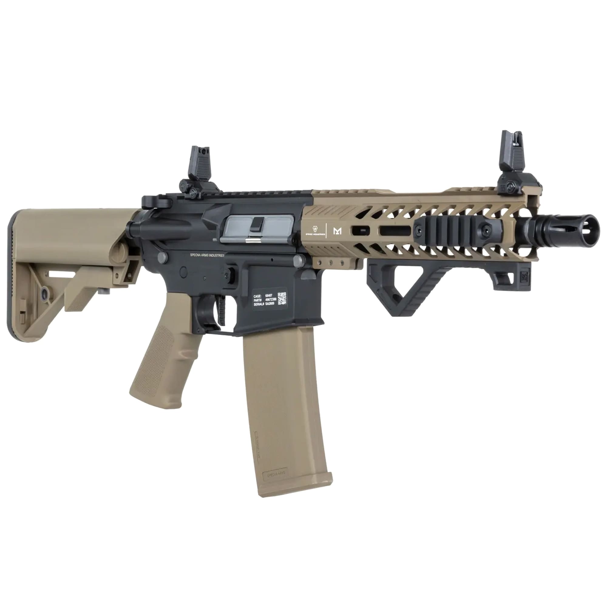 Karabinek szturmowy AEG Specna Arms SA-C17 CORE HAL ETU Gen.2 - Half-Tan