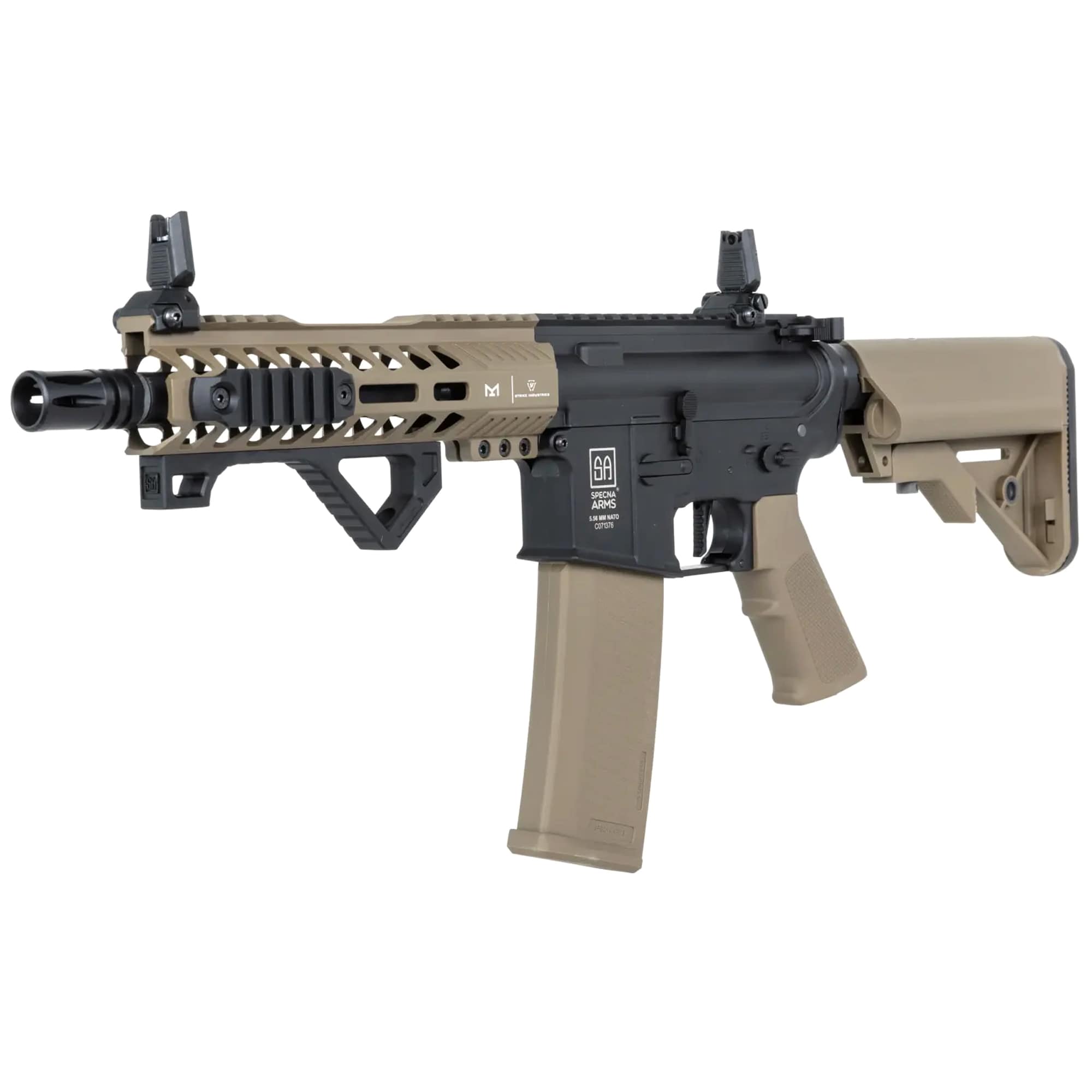 Karabinek szturmowy AEG Specna Arms SA-C17 CORE HAL ETU Gen.2 - Half-Tan