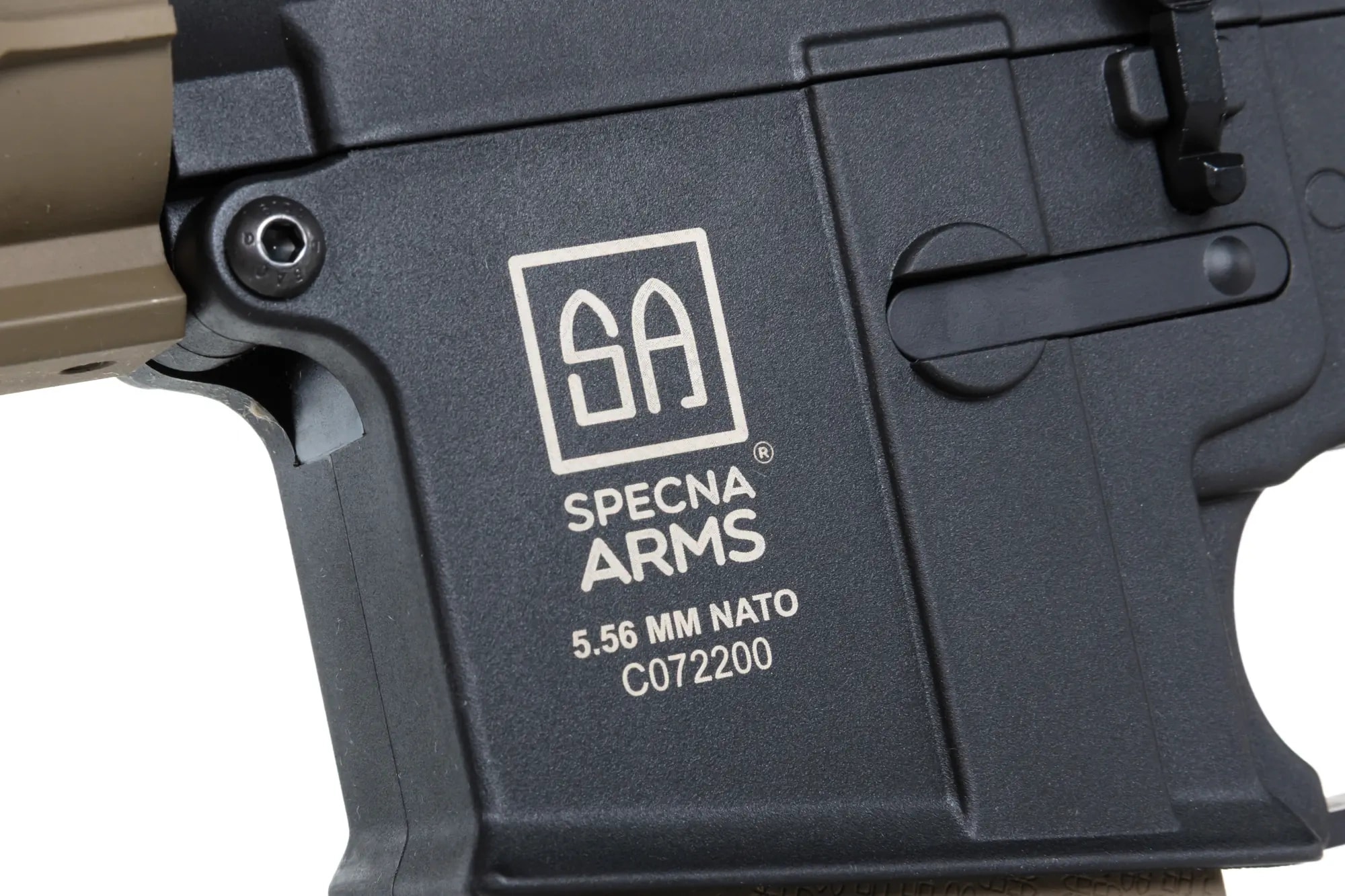 Karabinek szturmowy AEG Specna Arms SA-C10 CORE HAL ETU Gen.2 - Half-Tan