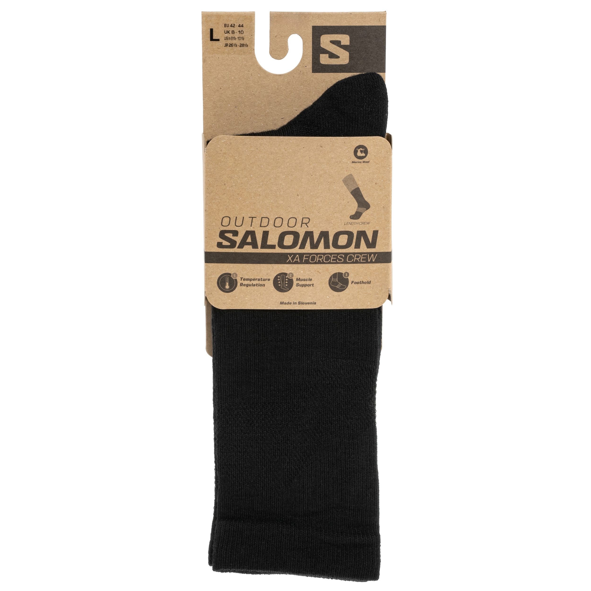 Skarpety Salomon XA Forces Crew - Black