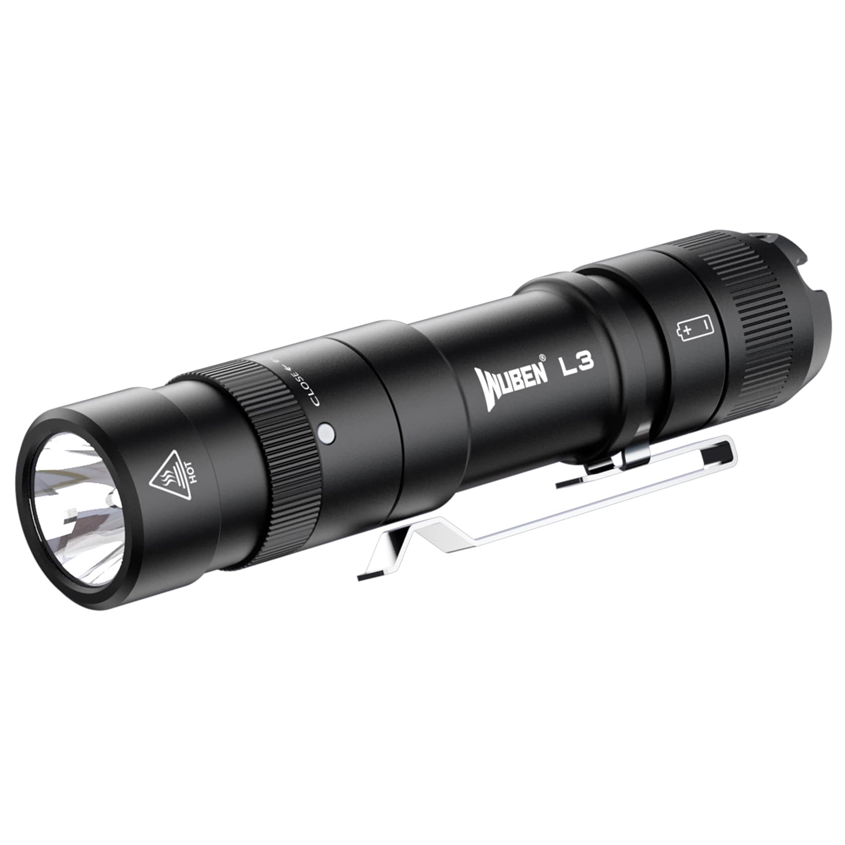 Latarka Wuben L3 Black - 3000 lumenów