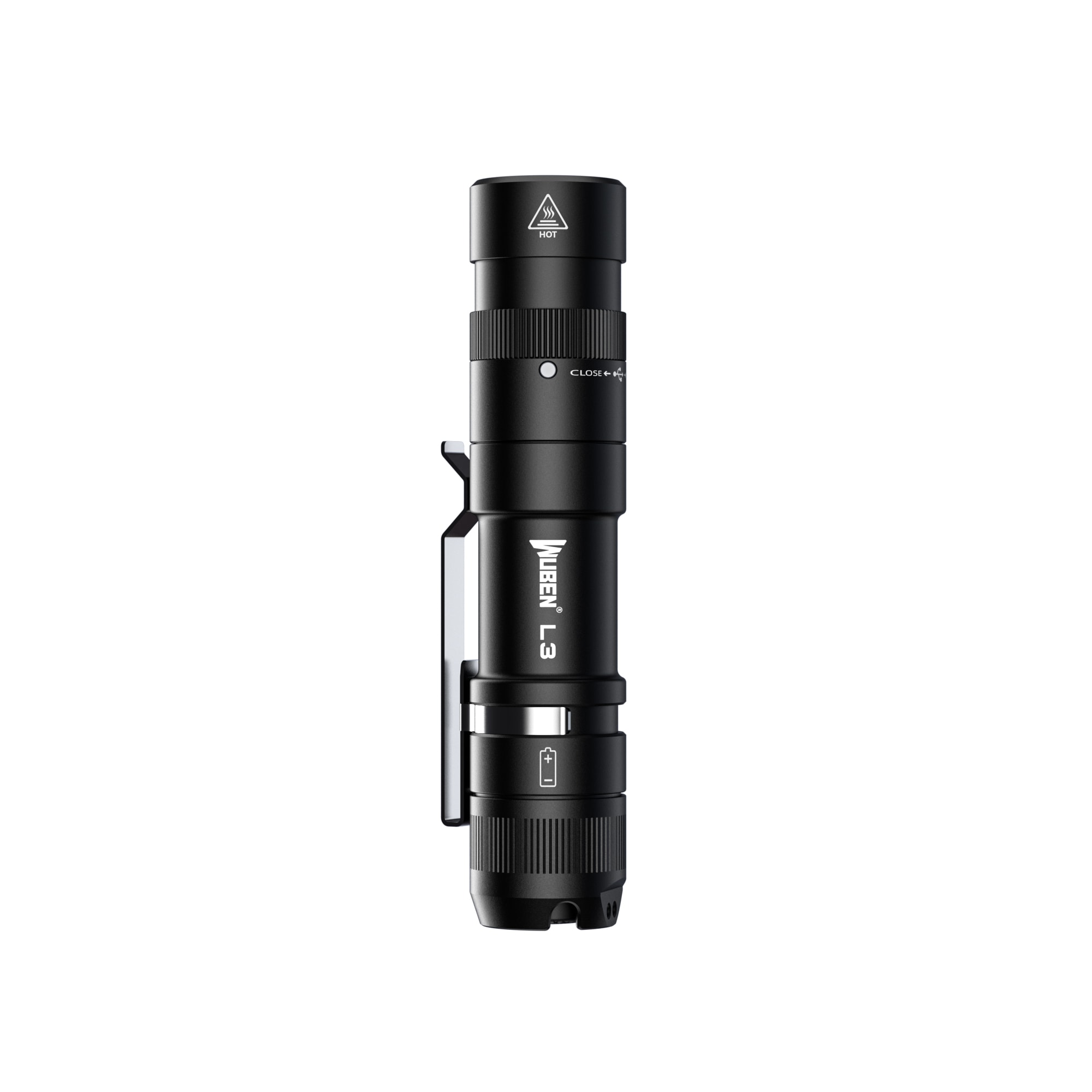 Latarka Wuben L3 Black - 3000 lumenów