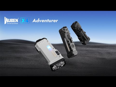 Ліхтарик Wuben X4 Black - 1500 люменів