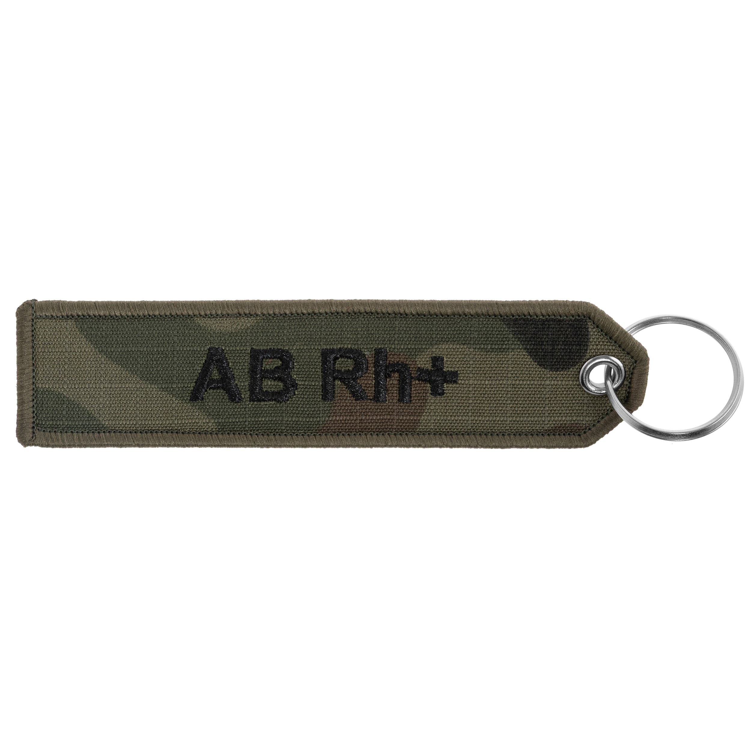 Brelok grupa krwi AB Rh+ - wz.93 Pantera PL Woodland