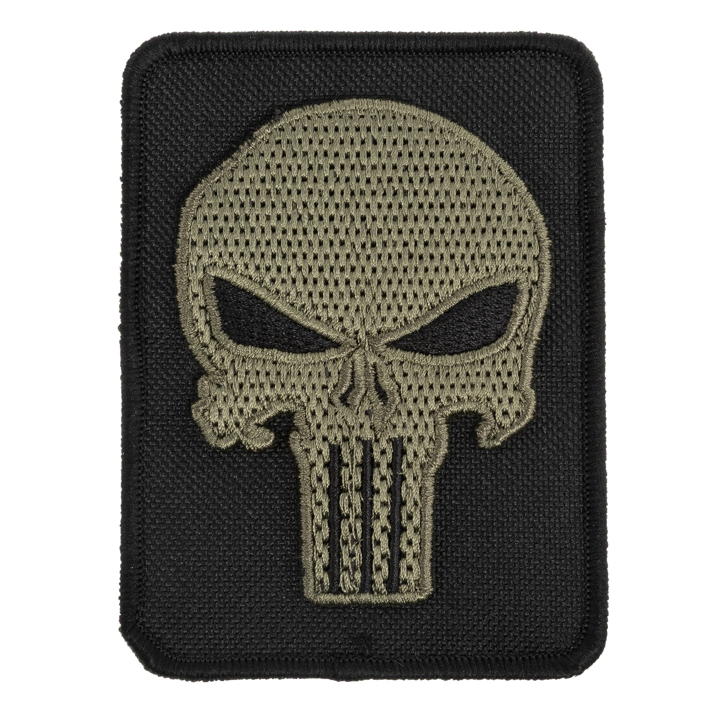 Нашивка Punisher 76 x 110 мм - Зелена