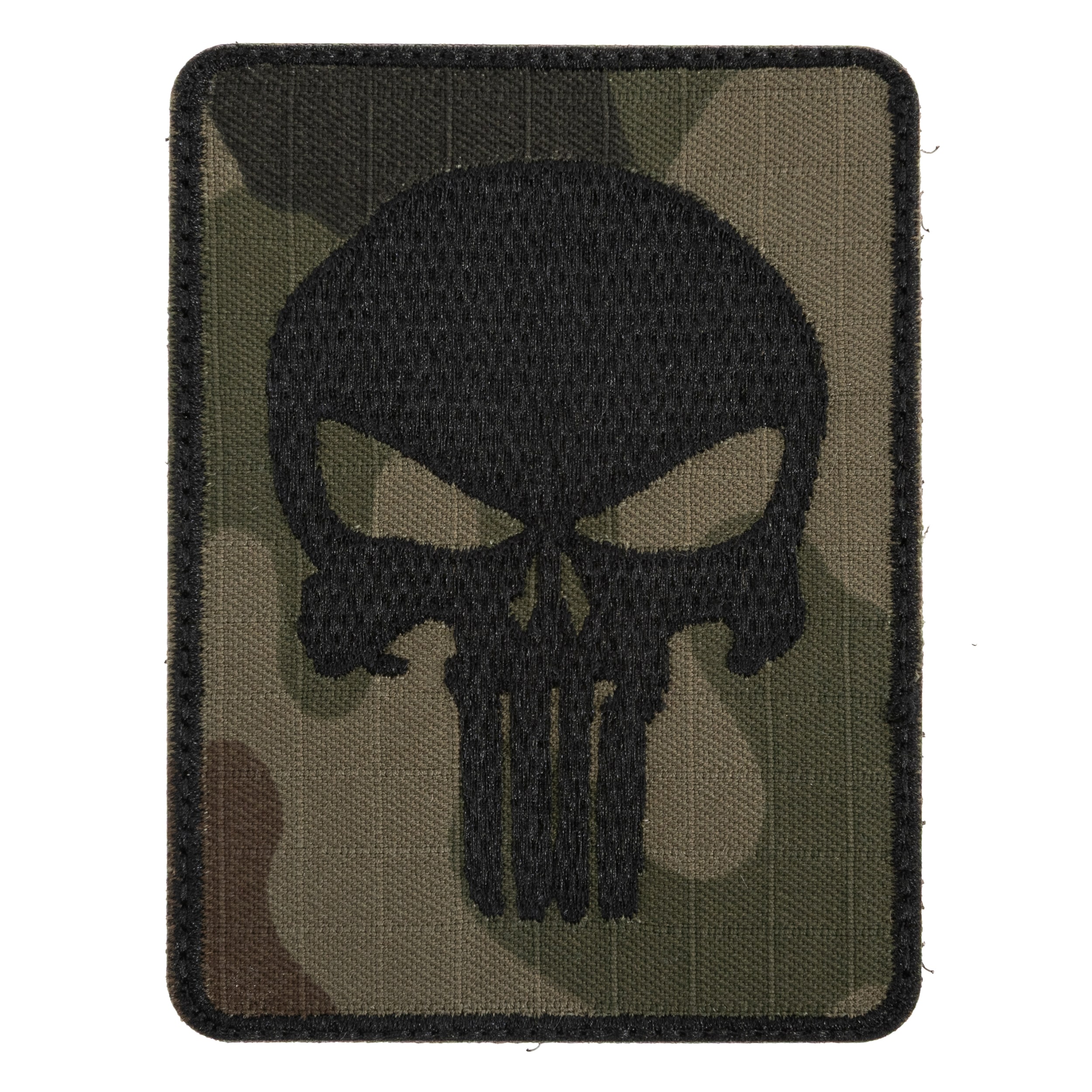Нашивка Punisher 76 x 11 мм - Чорна