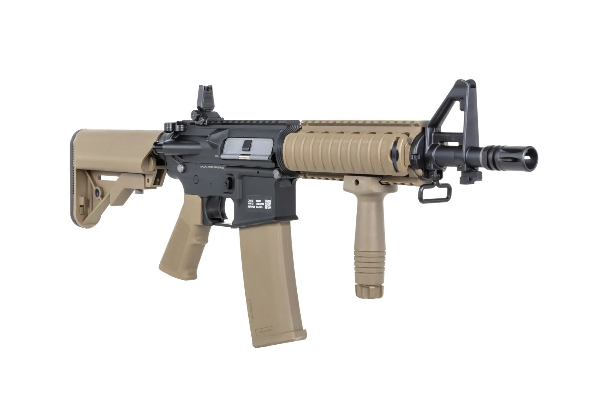 Karabinek szturmowy AEG Specna Arms SA-F13 Flex Gate X-ASR - Half-Tan
