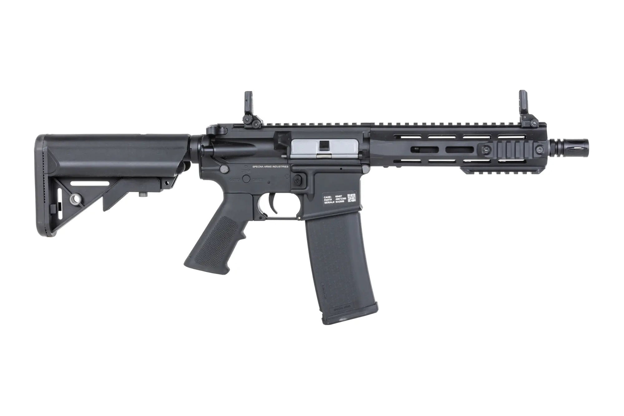 Karabinek szturmowy AEG Specna Arms SA-F14 Flex Gate X-ASR - Black