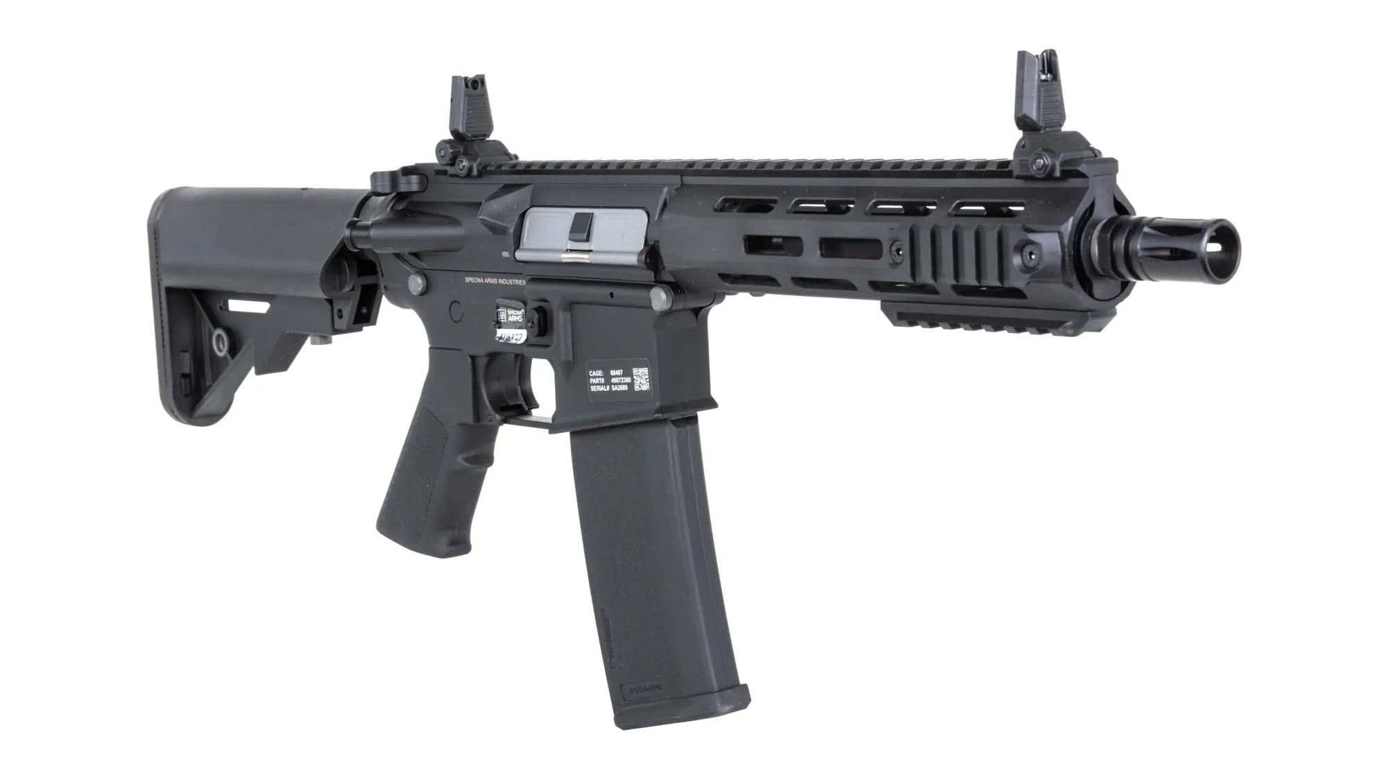Karabinek szturmowy AEG Specna Arms SA-F14 Flex Gate X-ASR - Black