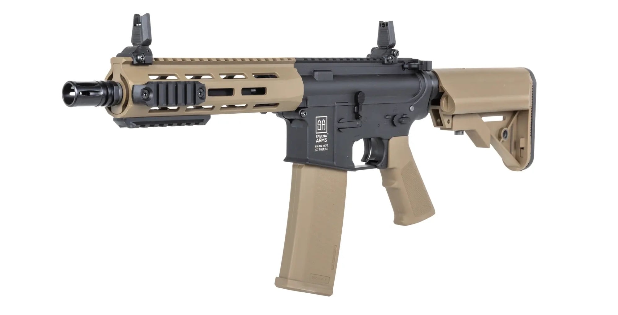 Karabinek szturmowy AEG Specna Arms SA-F14 Flex Gate X-ASR - Half-Tan