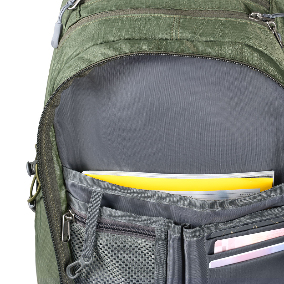 Plecak Alpinus Muddus 30 l -  Zielono-Oliwkowy