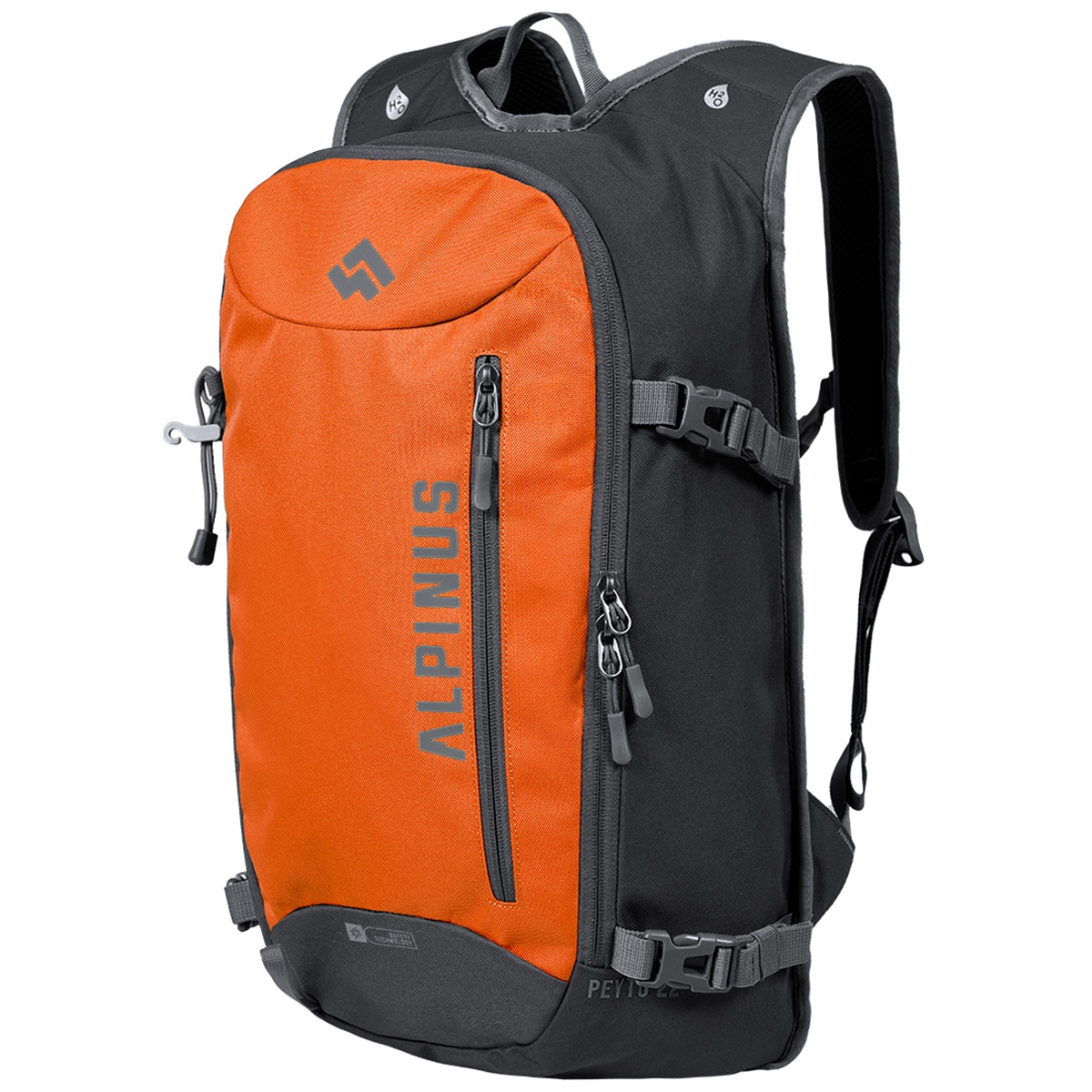 Plecak Alpinus Peyto 22 l - Pomarańczowo-Szary