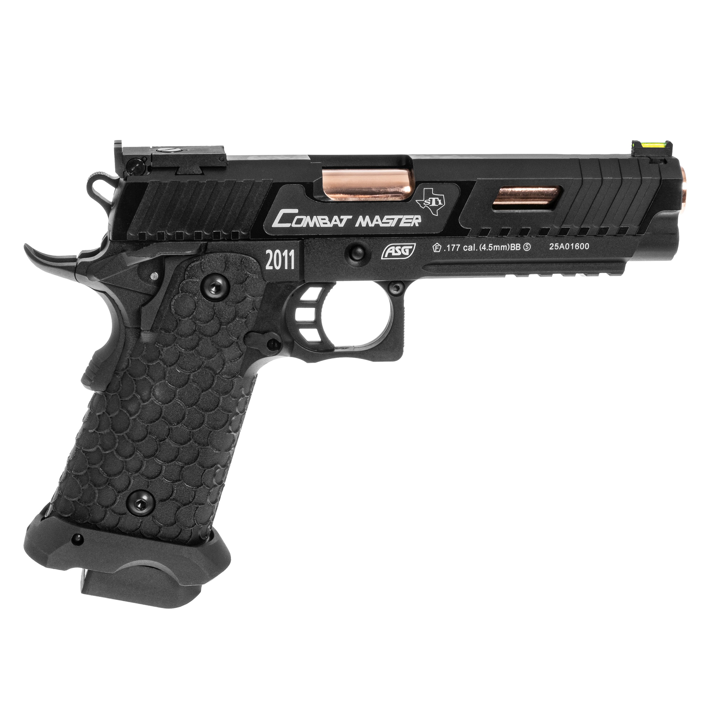 Wiatrówka STI Combat Master Blow-Back 4,5 mm - Black