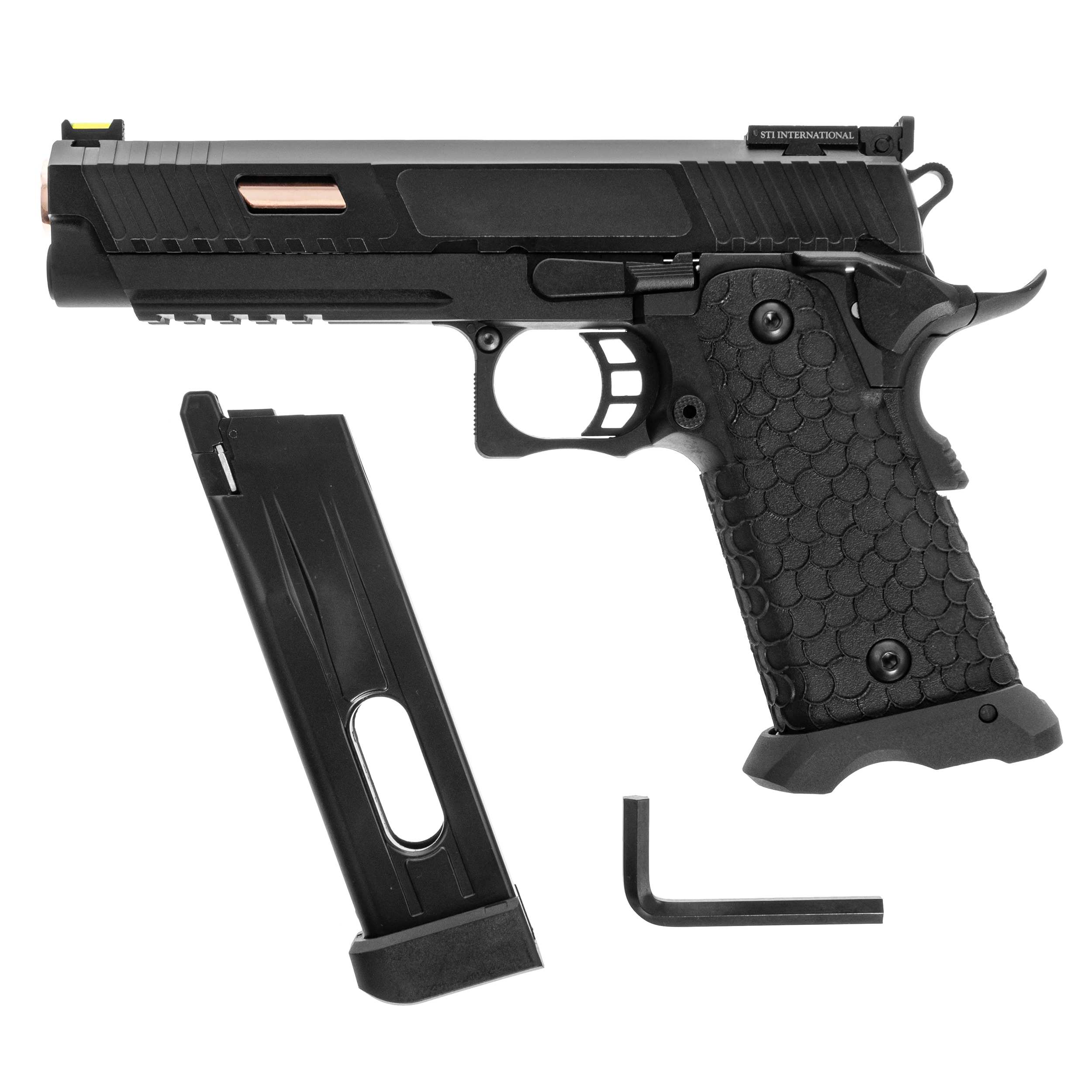 Пневматичний пістолет STI Combat Master Blow-Back 4,5 мм - Black