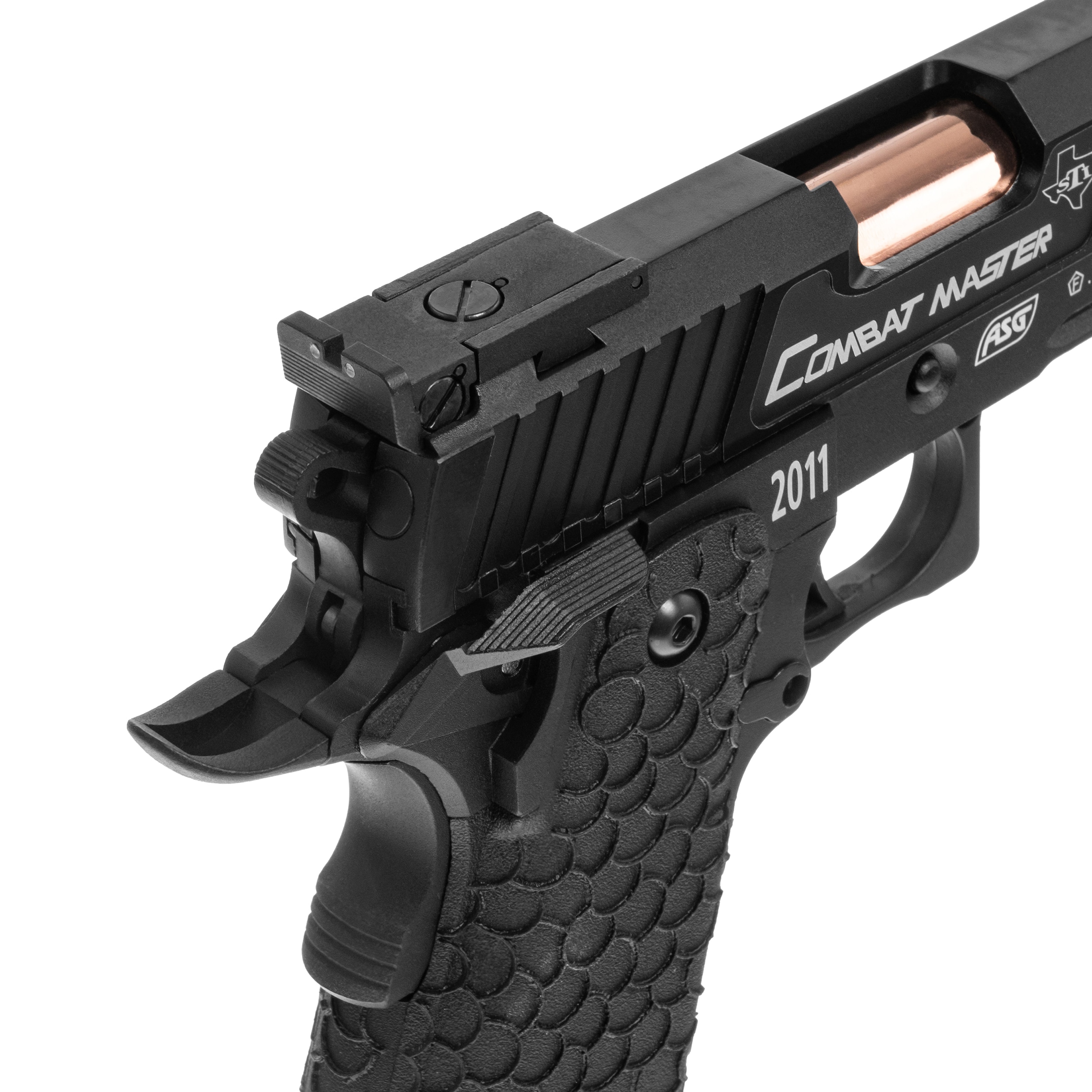 Пневматичний пістолет STI Combat Master Blow-Back 4,5 мм - Black