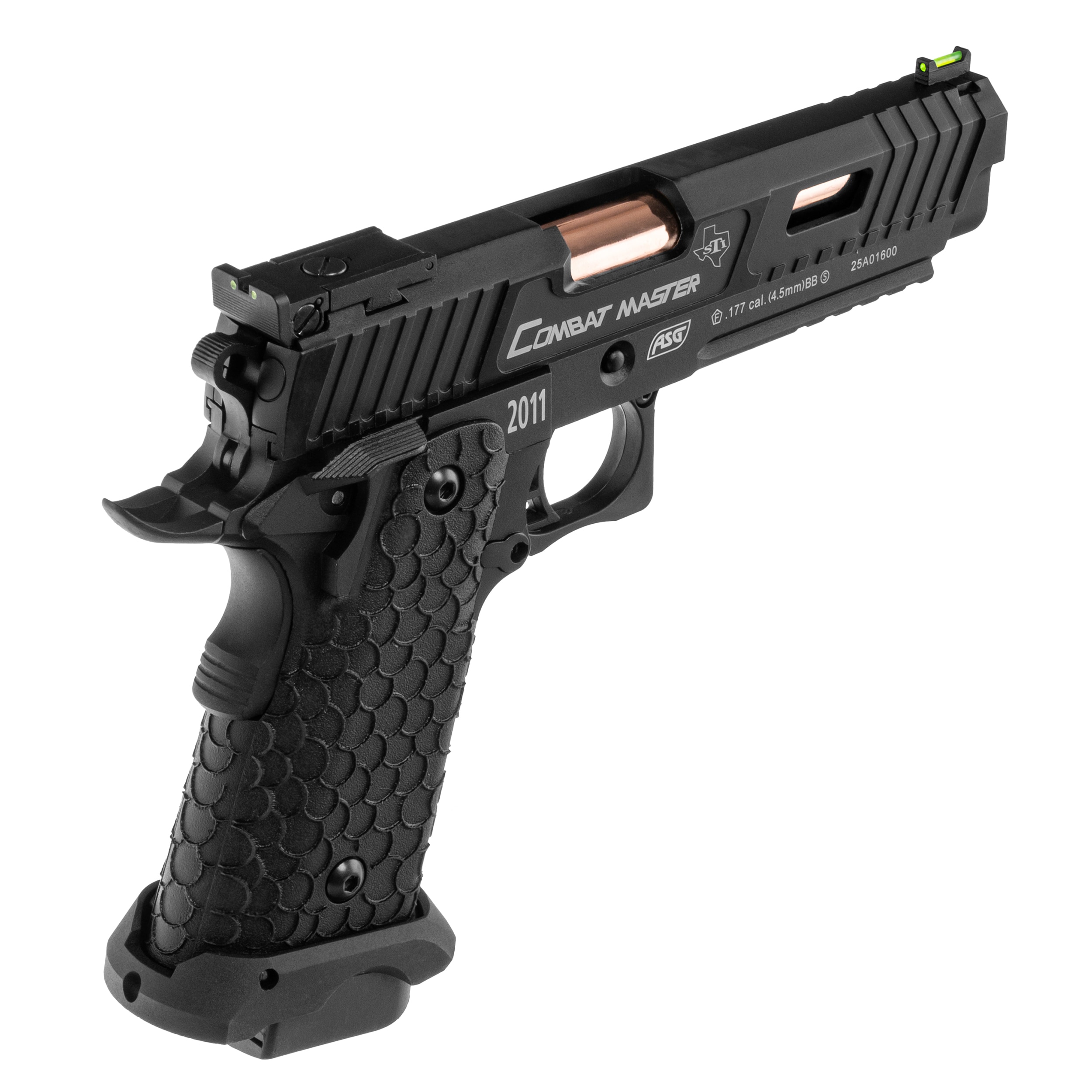 Пневматичний пістолет STI Combat Master Blow-Back 4,5 мм - Black