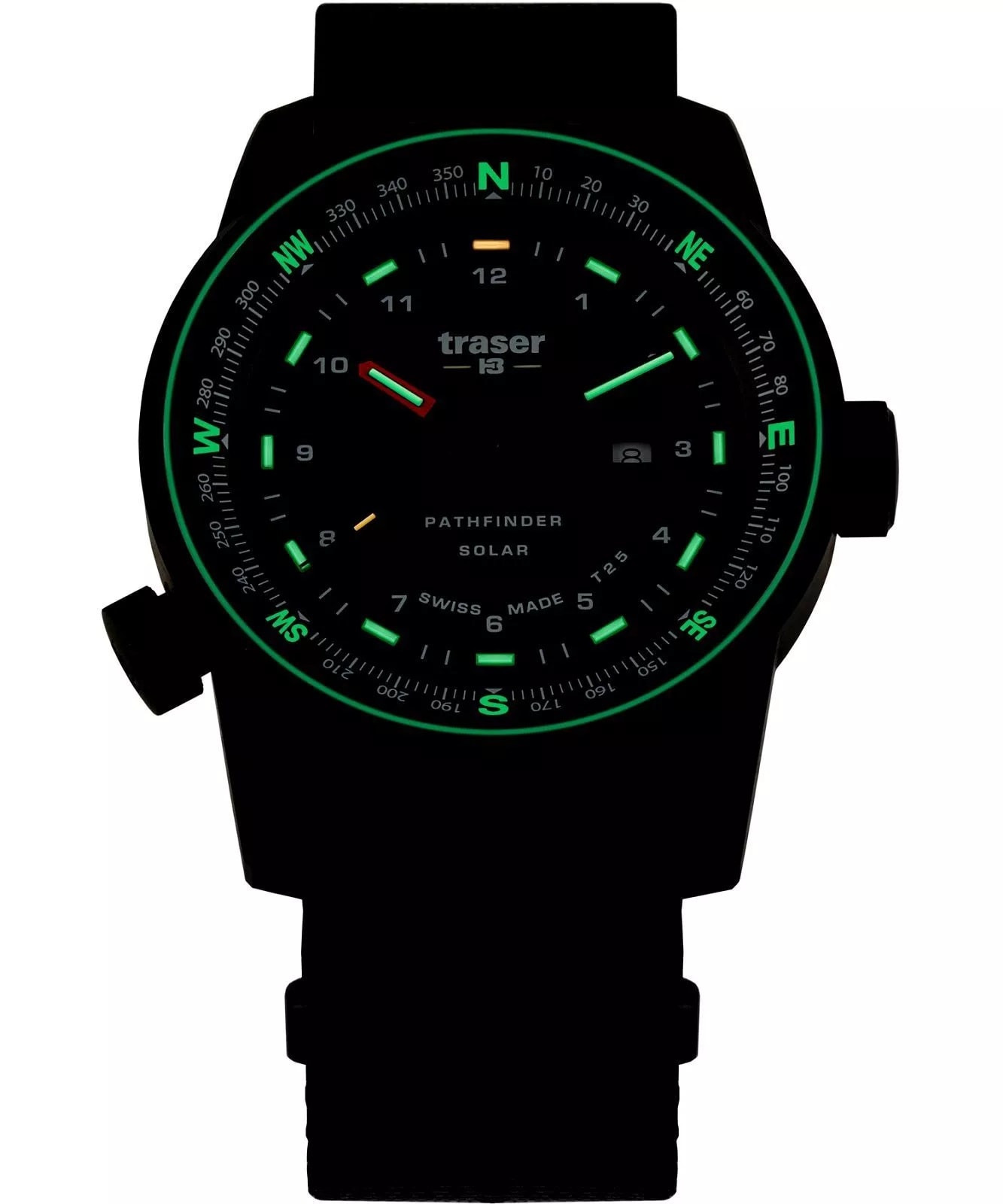 Zegarek Traser P68 Pathfinder Solar TS - Black