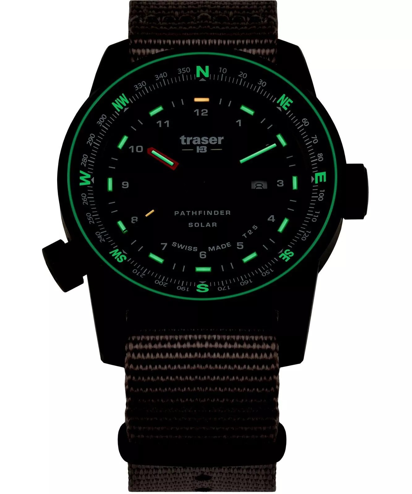 Zegarek Traser P68 Pathfinder Solar TS - Brown