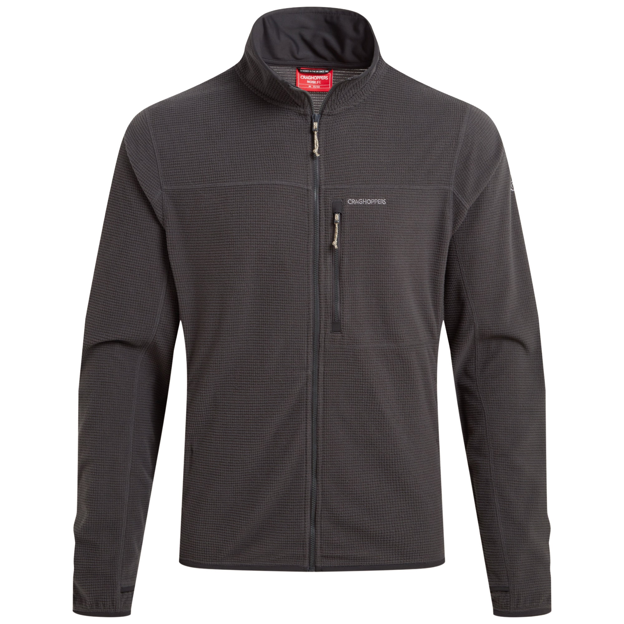 Флісова кофта Craghoppers NosiLife Spry Jacket - Black Pepper