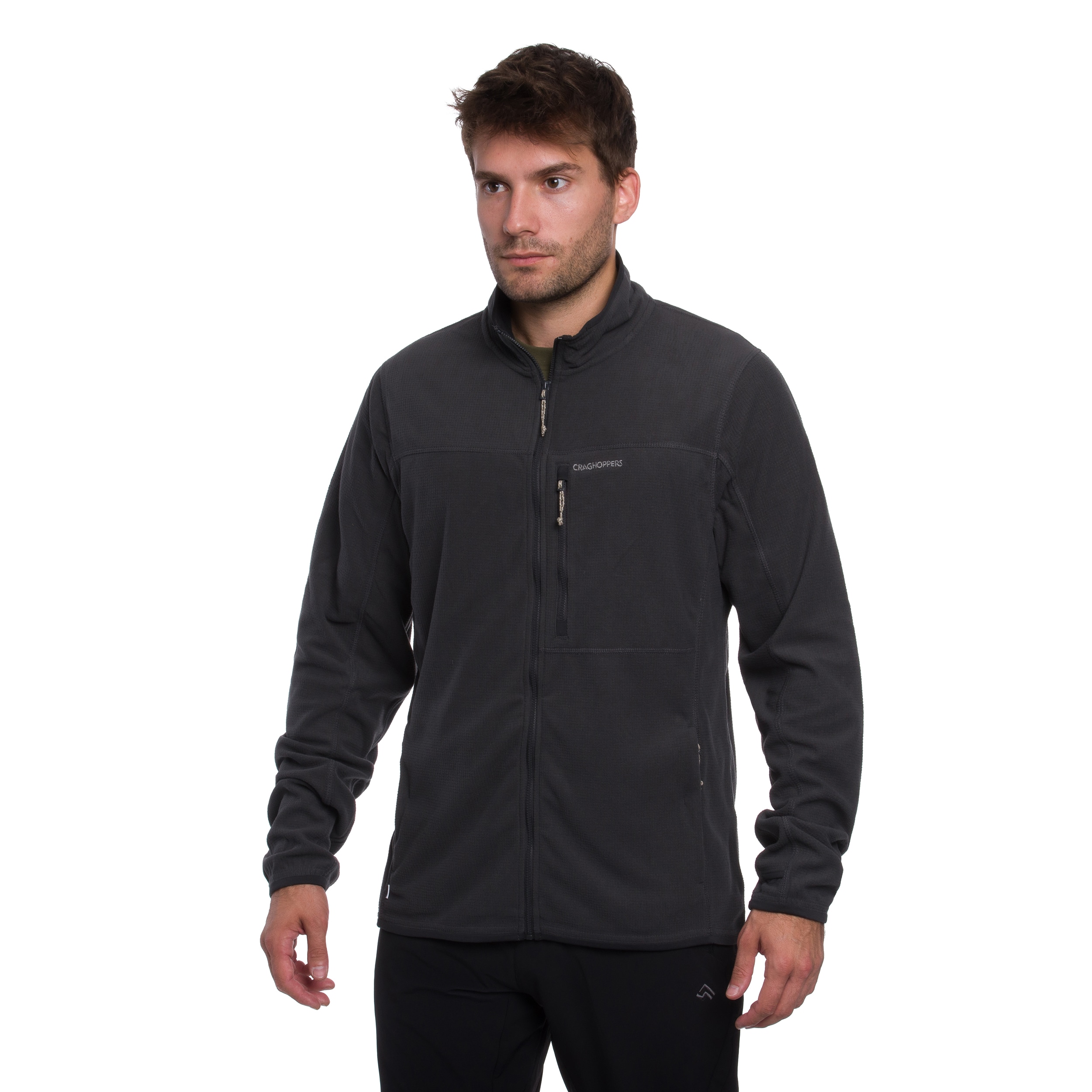 Флісова кофта Craghoppers NosiLife Spry Jacket - Black Pepper