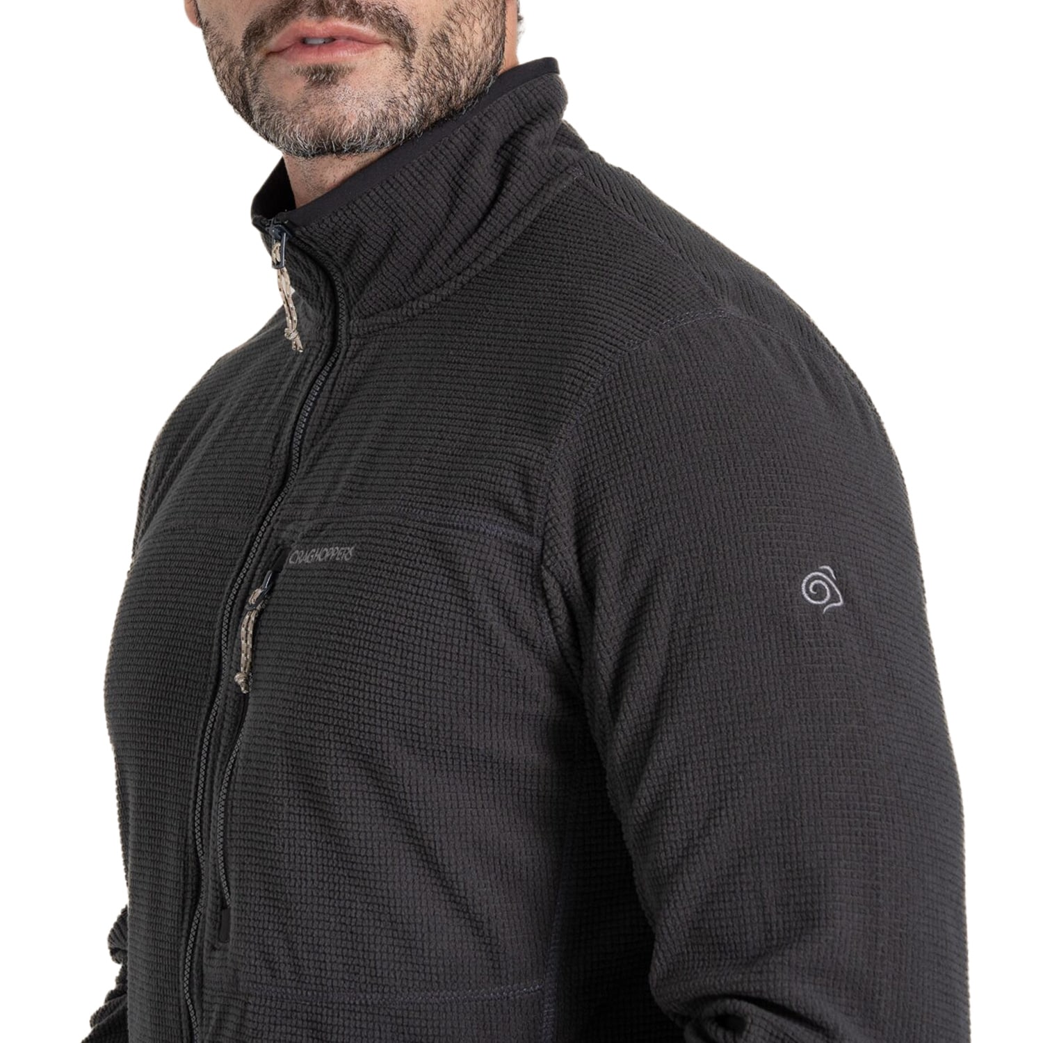 Флісова кофта Craghoppers NosiLife Spry Jacket - Black Pepper