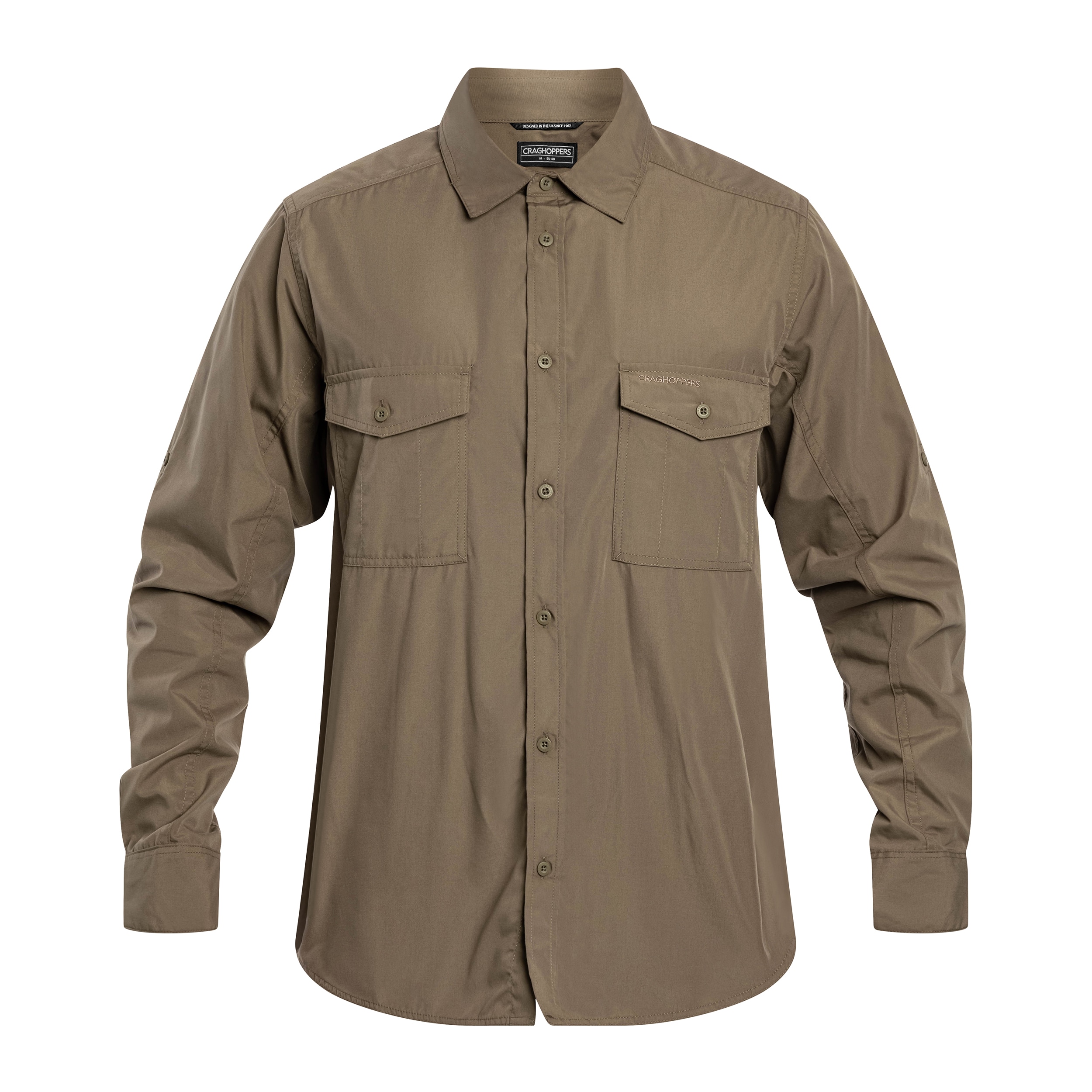 Koszula Craghoppers Kiwi Long Sleeve - Pebble