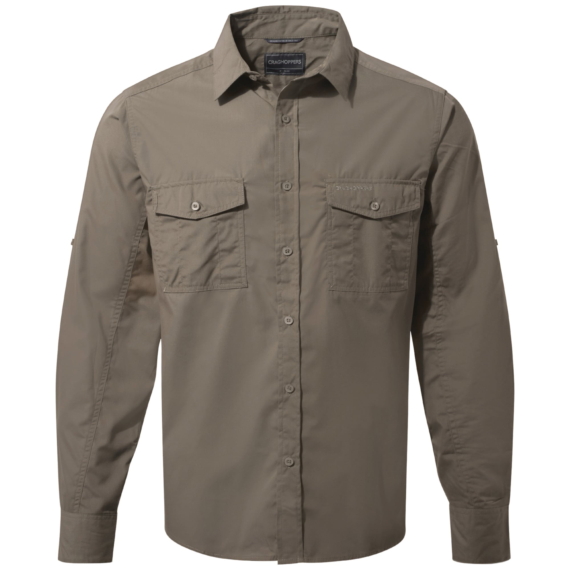 Сорочка Craghoppers Kiwi Long Sleeve - Pebble