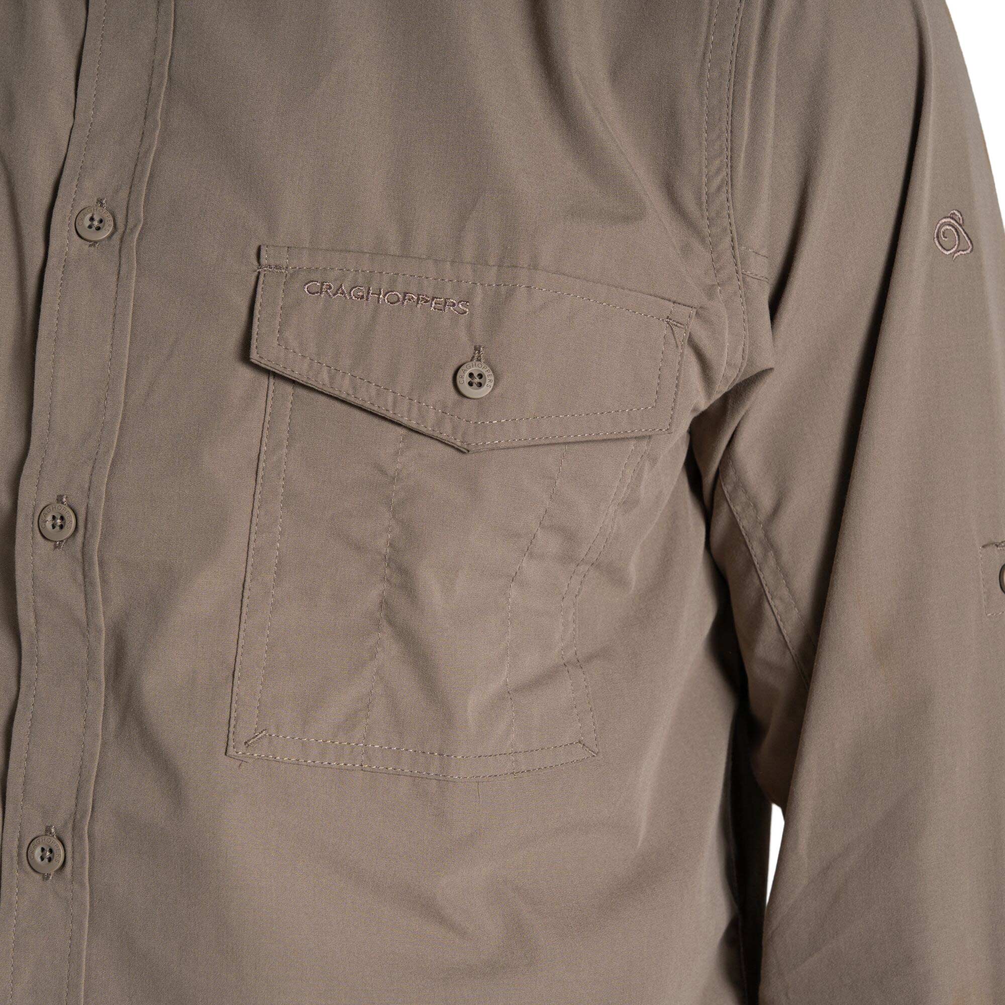Сорочка Craghoppers Kiwi Long Sleeve - Pebble