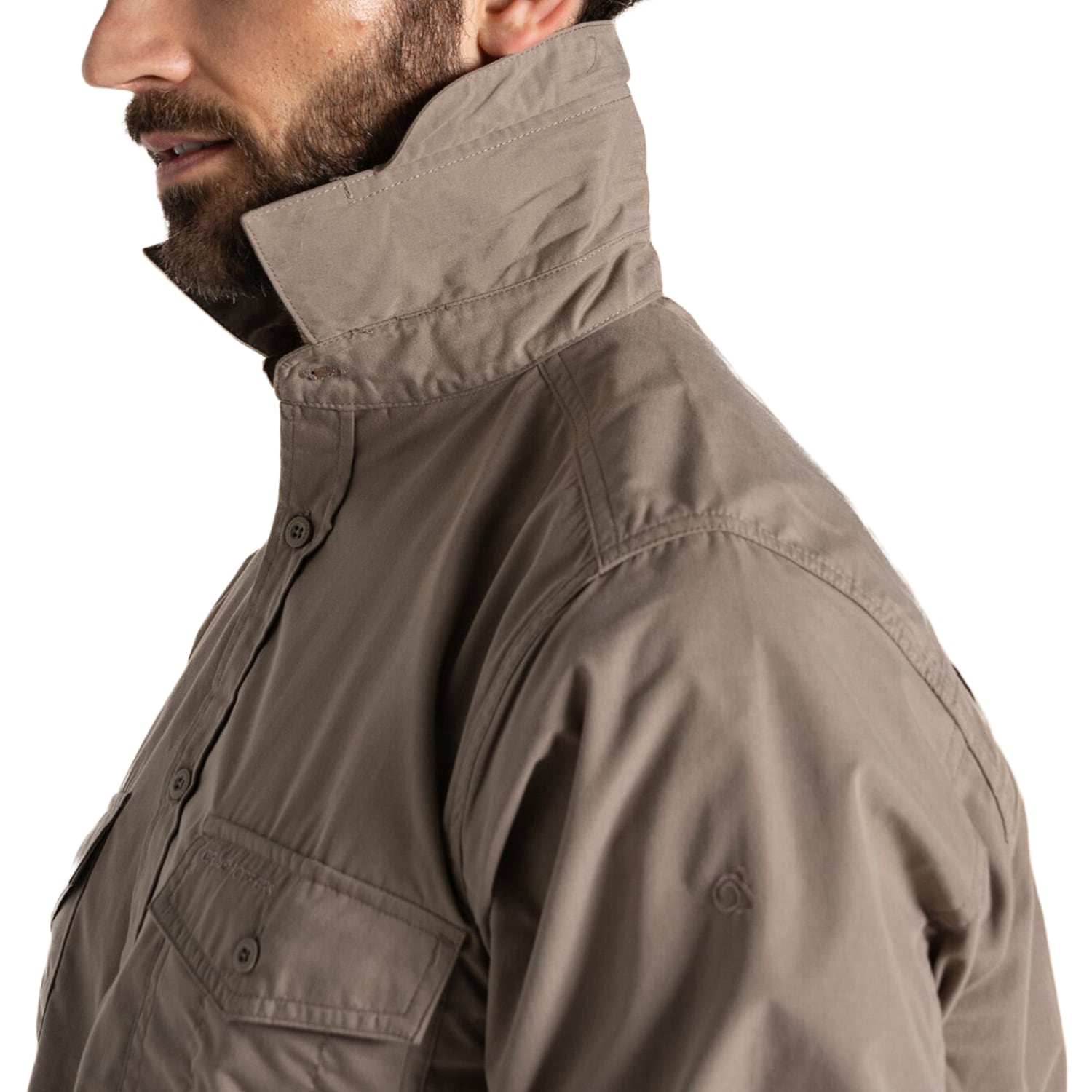 Сорочка Craghoppers Kiwi Long Sleeve - Pebble