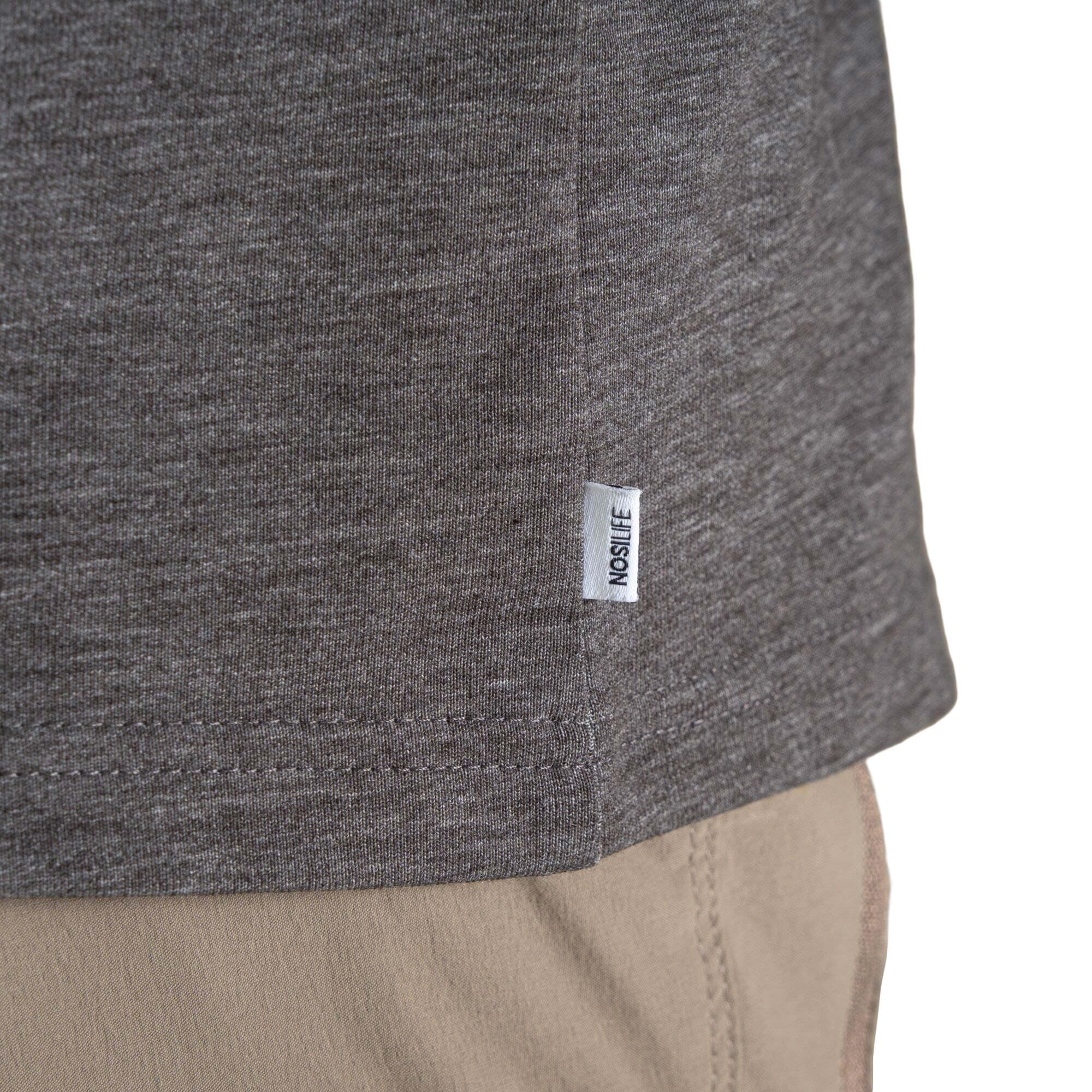 Koszulka Long Sleeve Craghoppers NosiLife Abel - Black Pepper Marl