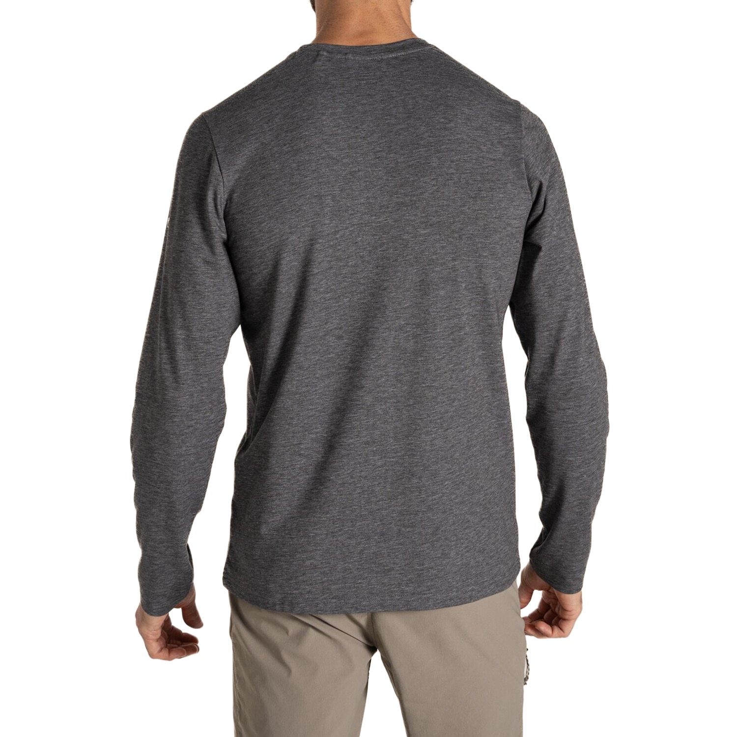 Koszulka Long Sleeve Craghoppers NosiLife Abel - Black Pepper Marl