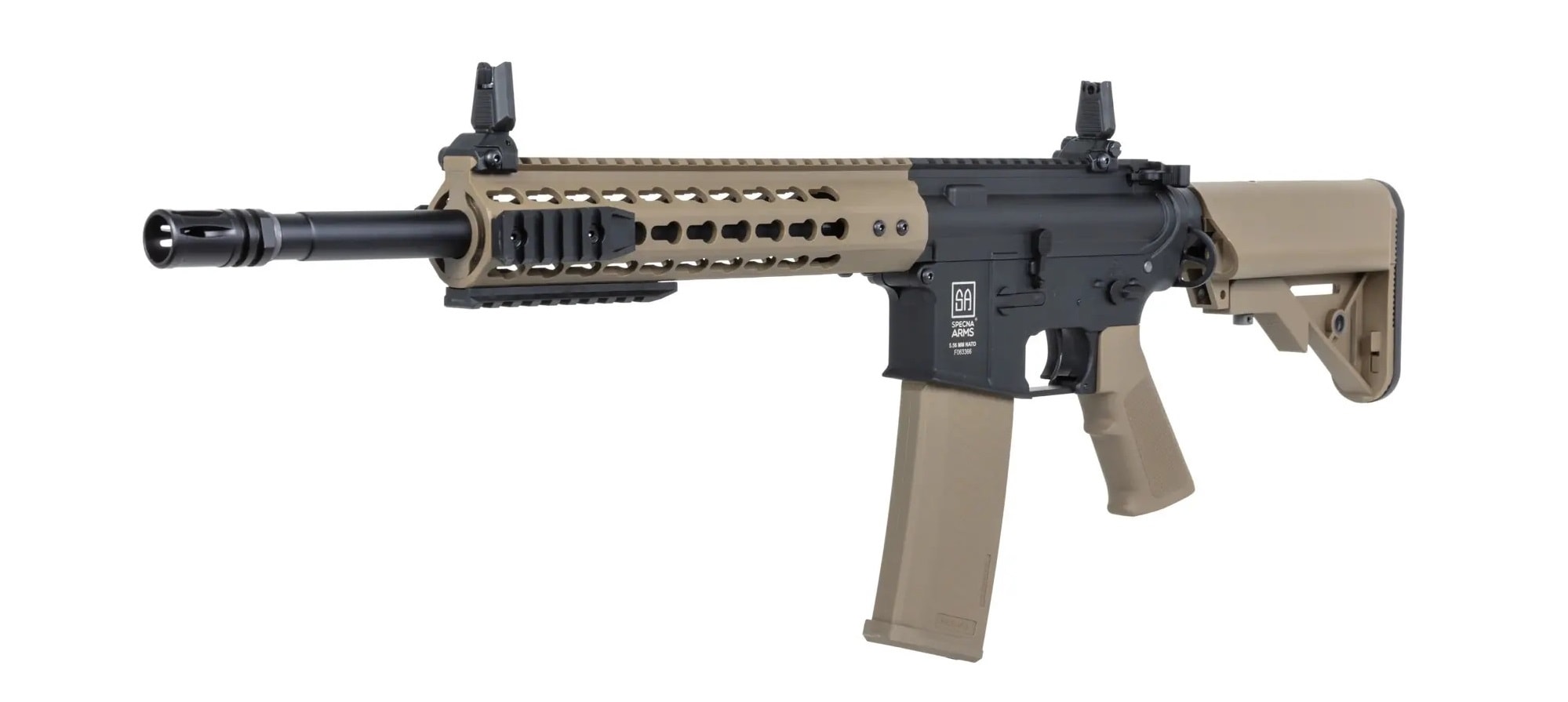 Штурмова гвинтівка AEG Specna Arms SA-F02 Flex Gate X-ASR Gen.2 - Half-Tan