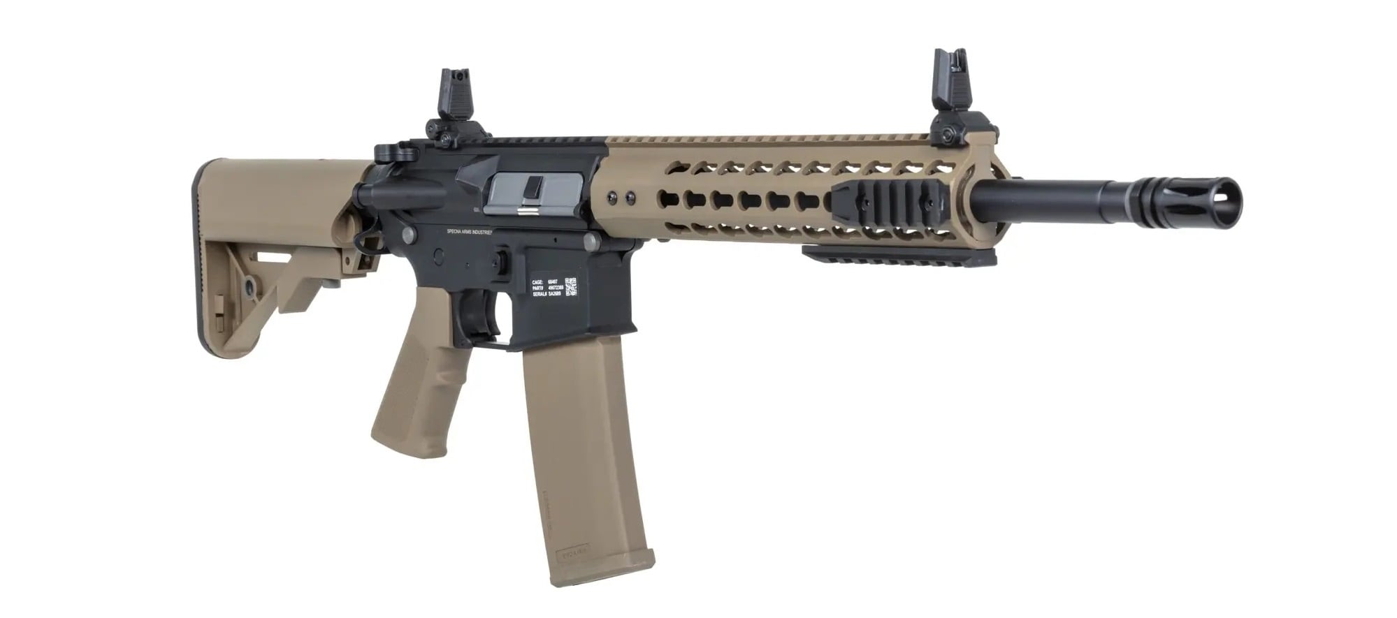 Штурмова гвинтівка AEG Specna Arms SA-F02 Flex Gate X-ASR Gen.2 - Half-Tan