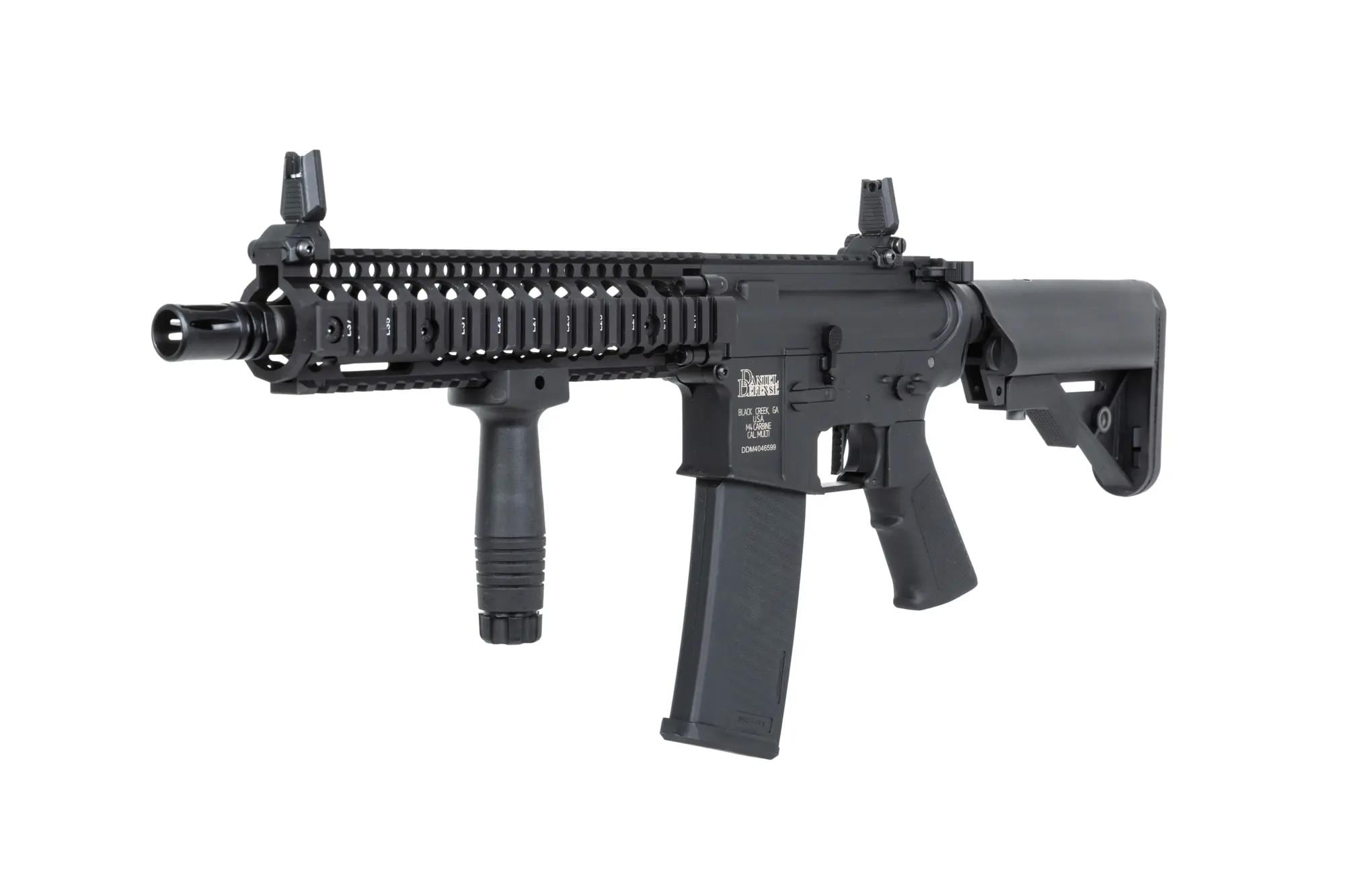 Karabinek szturmowy AEG Specna Arms Daniel Defense MK18 SA-C19 CORE HAL ETU Gen. 2 - Black