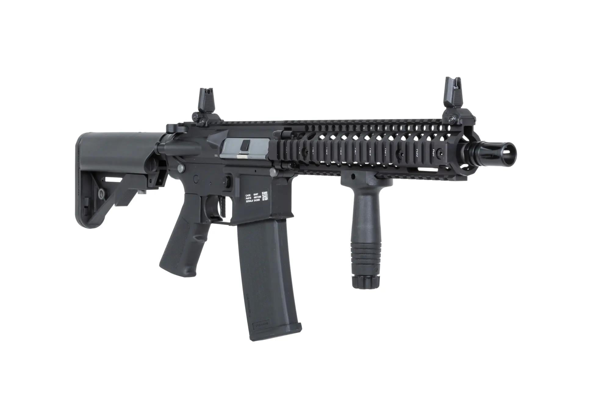 Karabinek szturmowy AEG Specna Arms Daniel Defense MK18 SA-C19 CORE HAL ETU Gen. 2 - Black