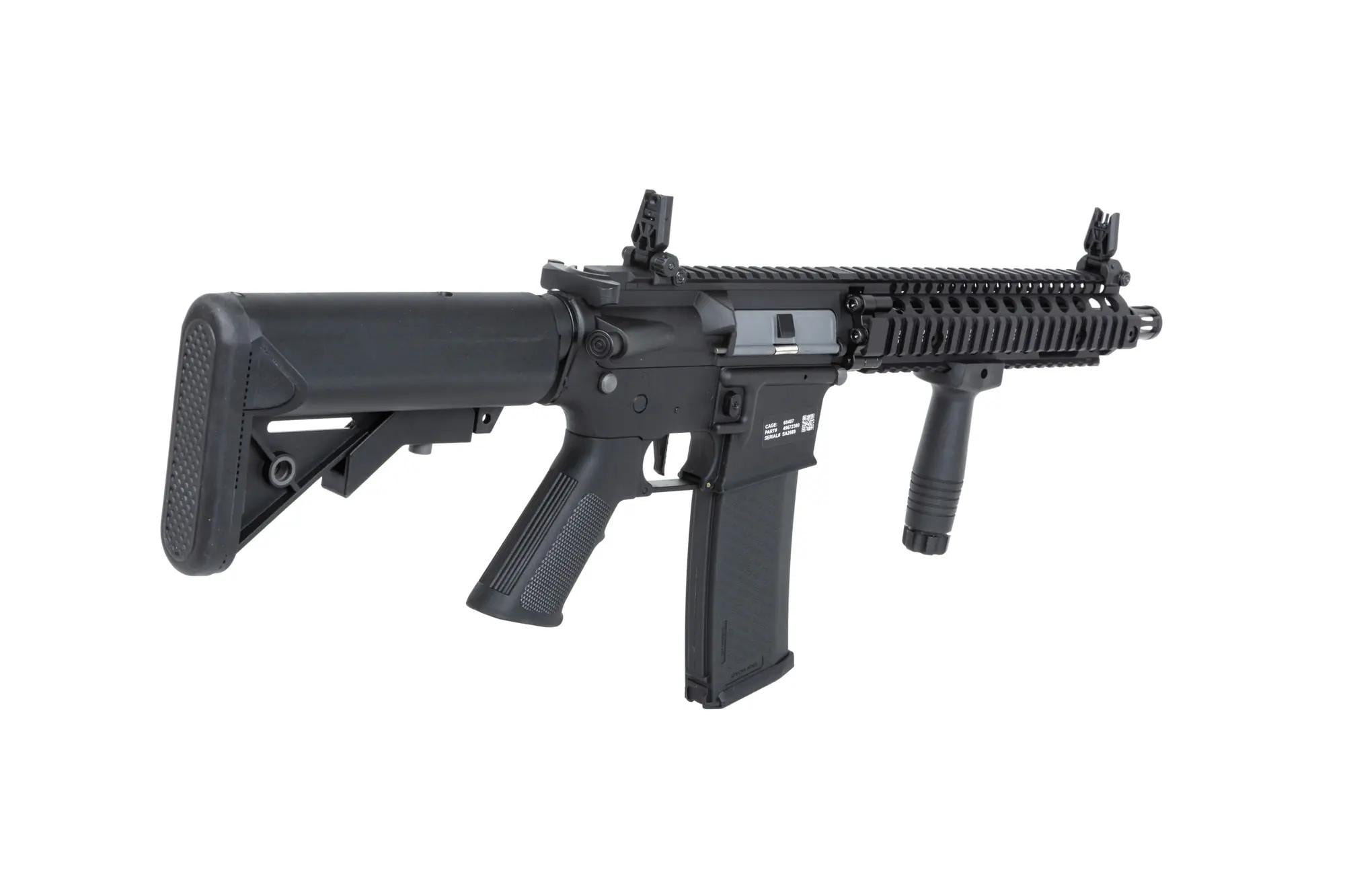 Karabinek szturmowy AEG Specna Arms Daniel Defense MK18 SA-C19 CORE HAL ETU Gen. 2 - Black