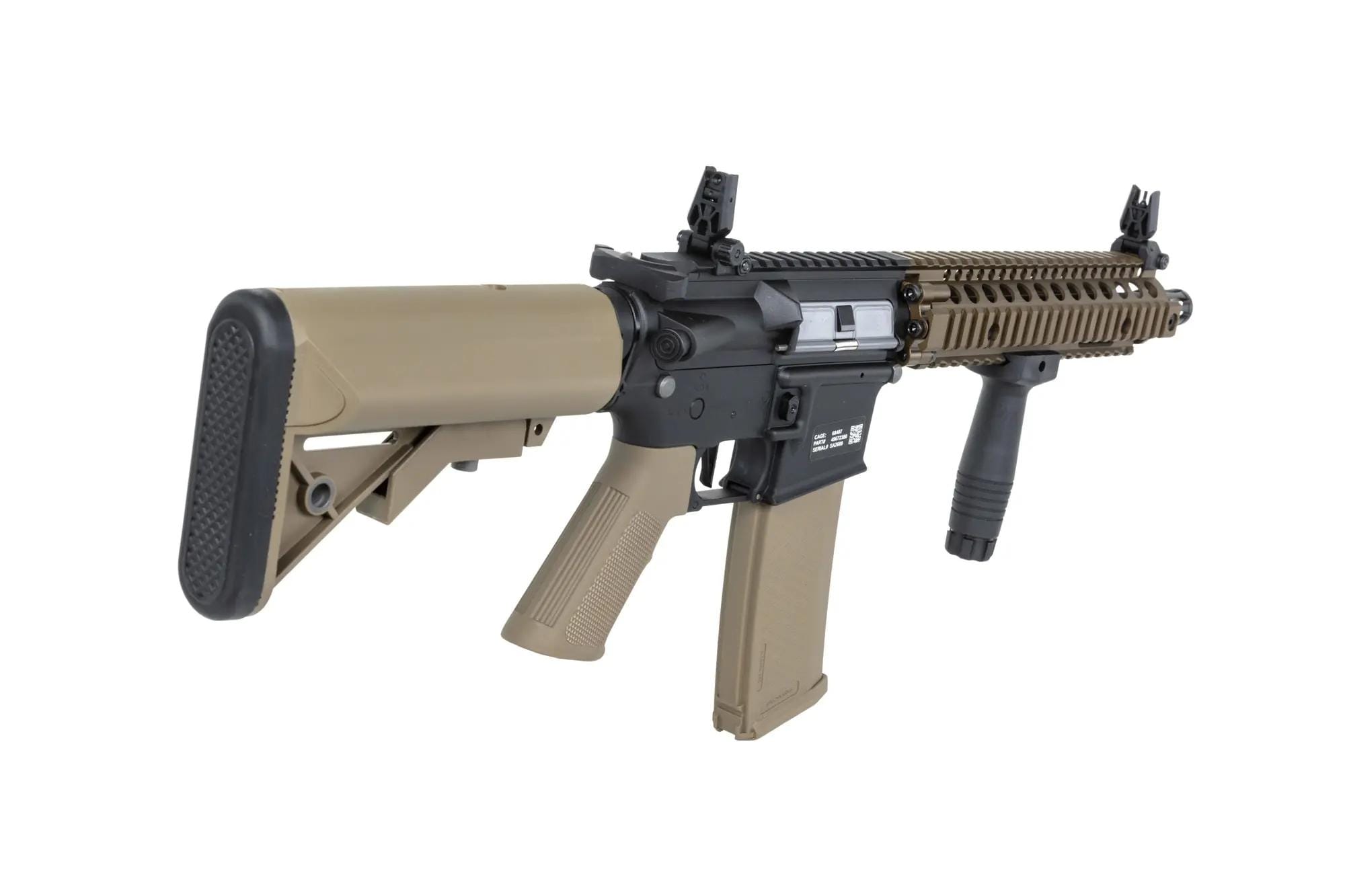 Karabinek szturmowy AEG Specna Arms Daniel Defense MK18 SA-C19 CORE HAL ETU Gen. 2 - Chaos Bronze