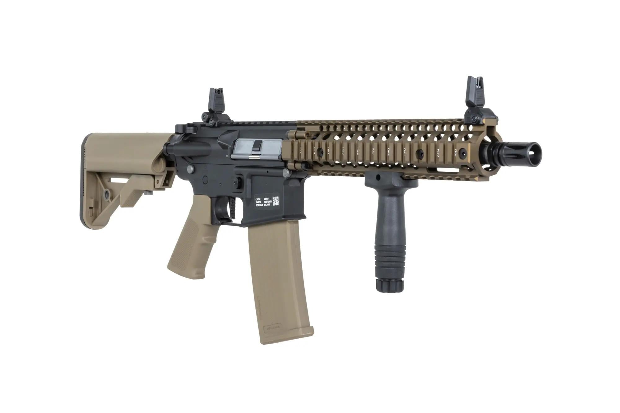 Karabinek szturmowy AEG Specna Arms Daniel Defense MK18 SA-C19 CORE HAL ETU Gen. 2 - Chaos Bronze