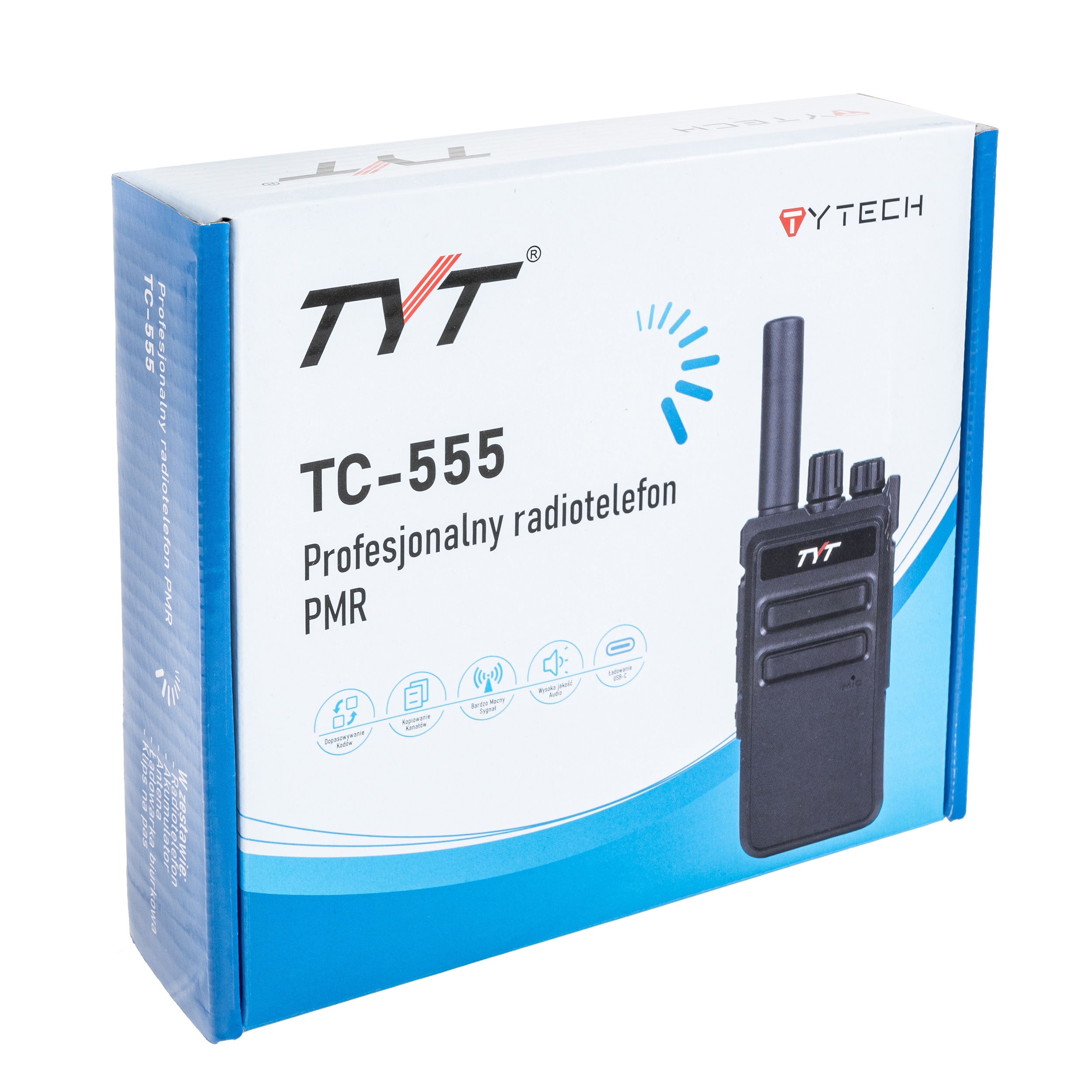 Radiotelefon TYT TC-555 PMR USB-C