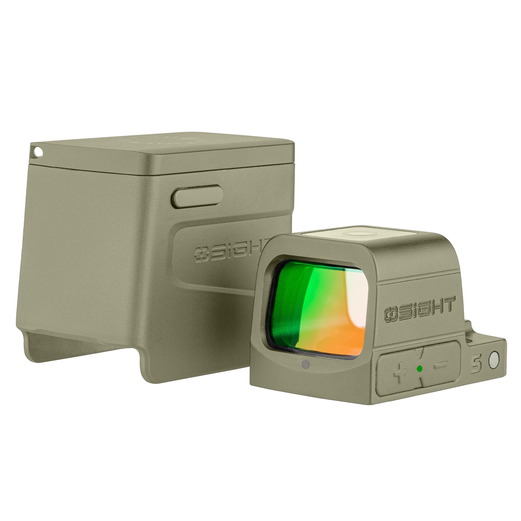 Kolimator Olight Osight S 2 MOA Red Dot & 32 MOA Circle - Olive Green