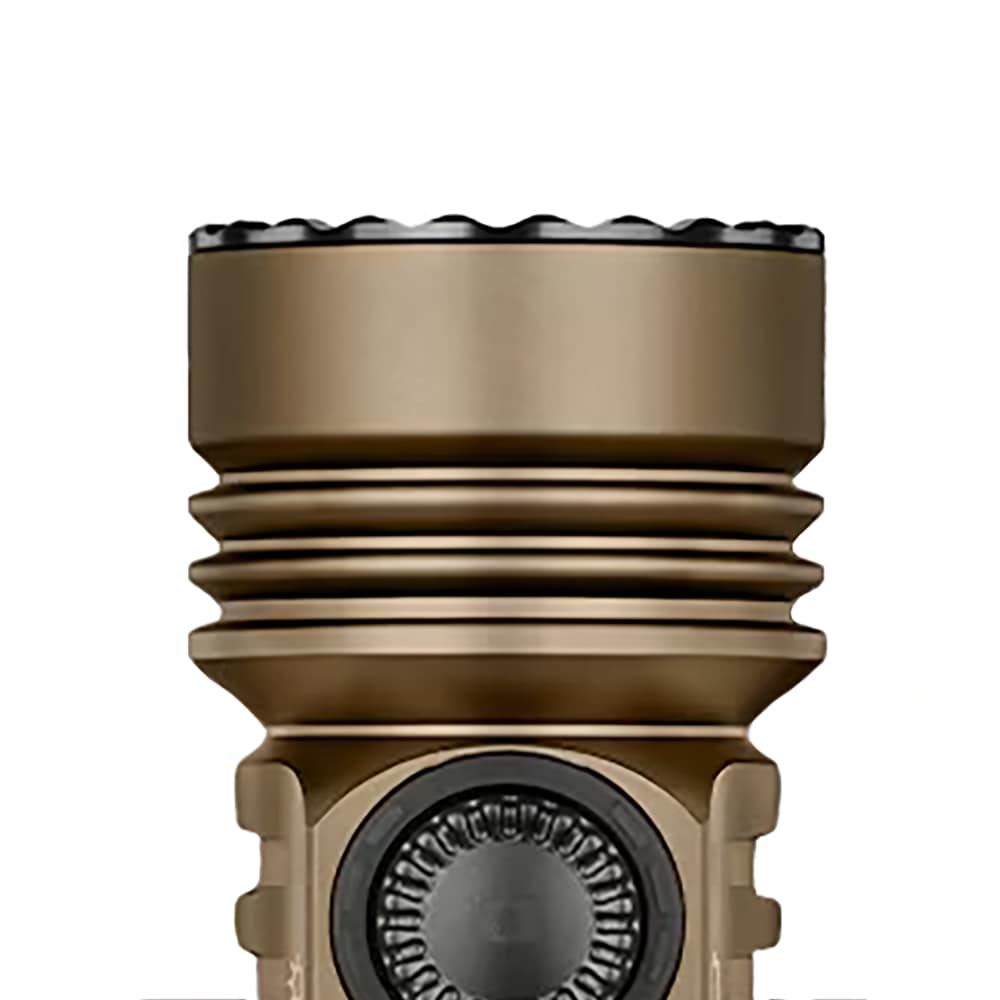 Latarka taktyczno-poszukiwawcza Olight Seeker 4 Pro Cool White Desert Tan - 4600 lumenów